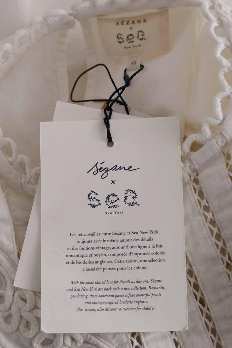 Blouse SEZANE - Seconde main Blanc