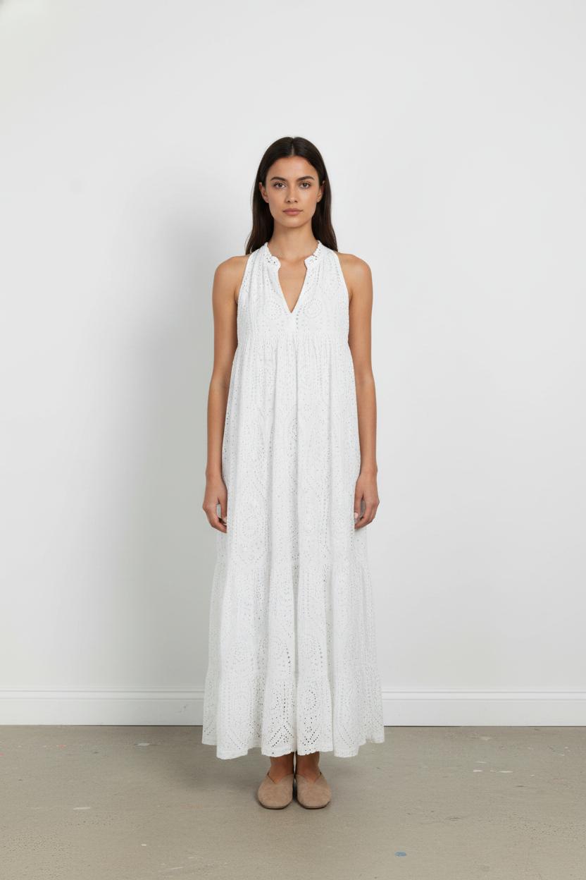 Robe longue SEZANE - Seconde main Blanc