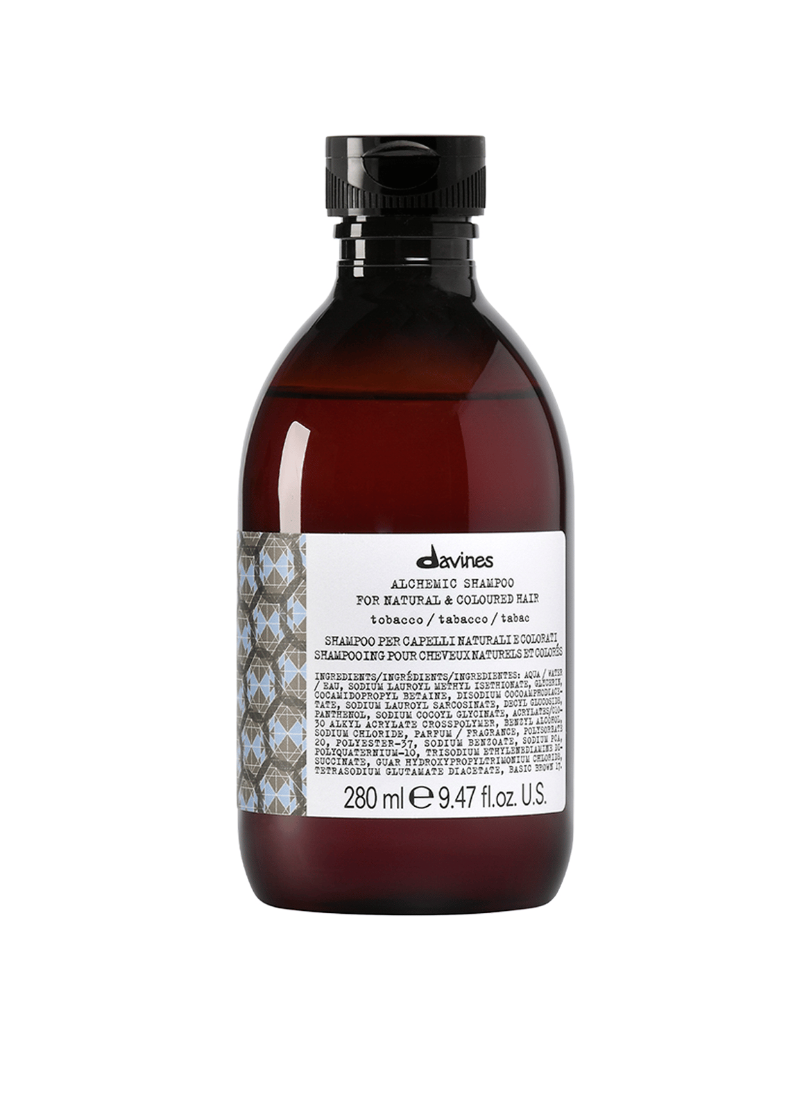 Alchemic tobacco shampoo DAVINES No color
