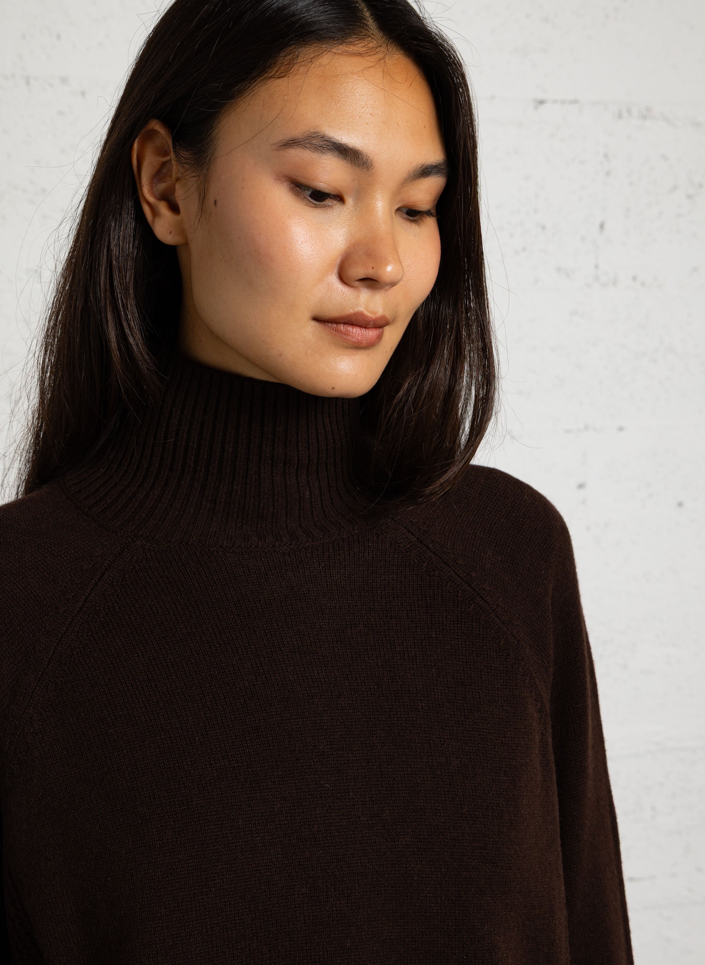 Oversized wool sweater DES PETITS HAUTS Brown
