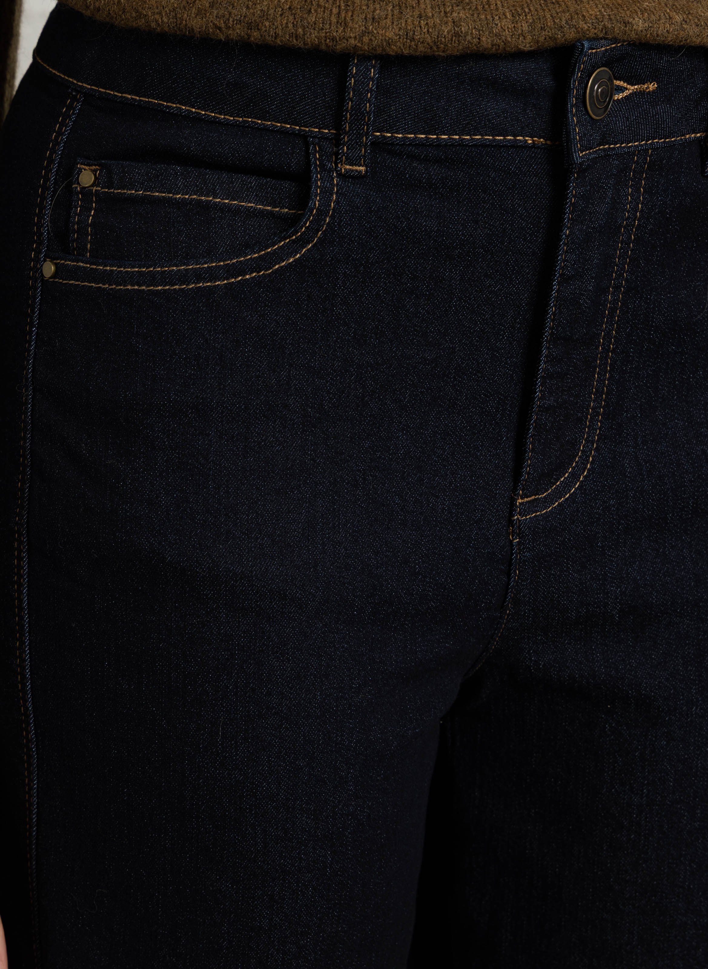 Balloon jeans in blended cotton MAISON 123 Blue