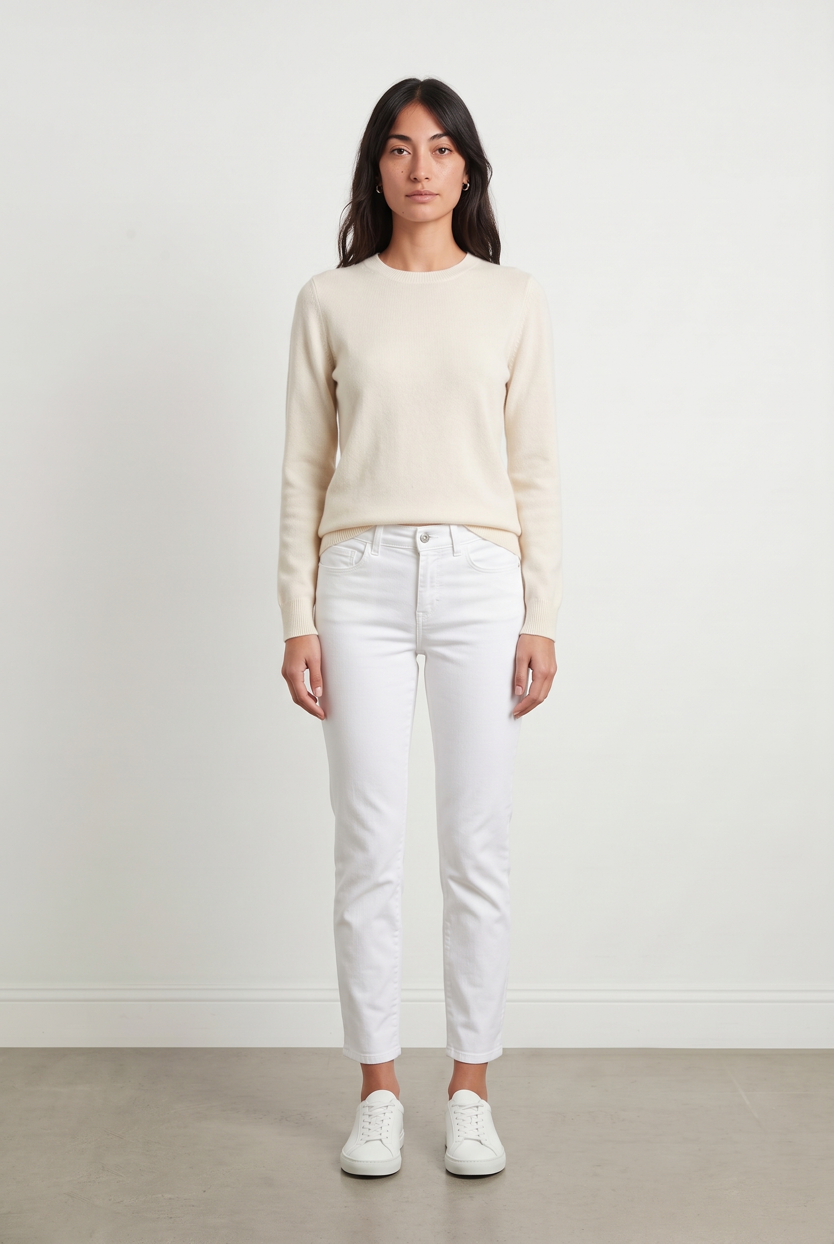 Jeans INES DE LA FRESSANGE - Seconde main White