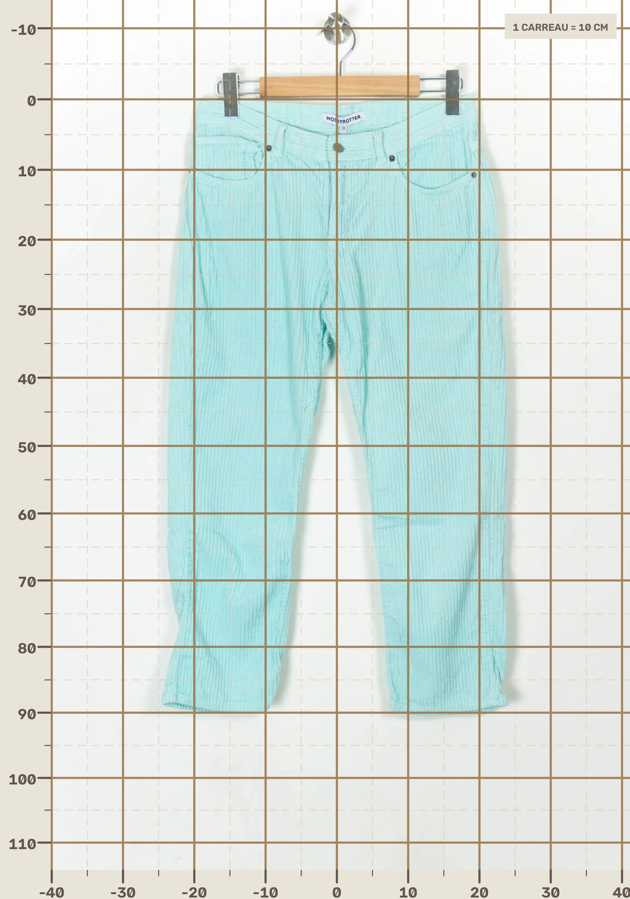 Pants MODETROTTER - Seconde Main Blue