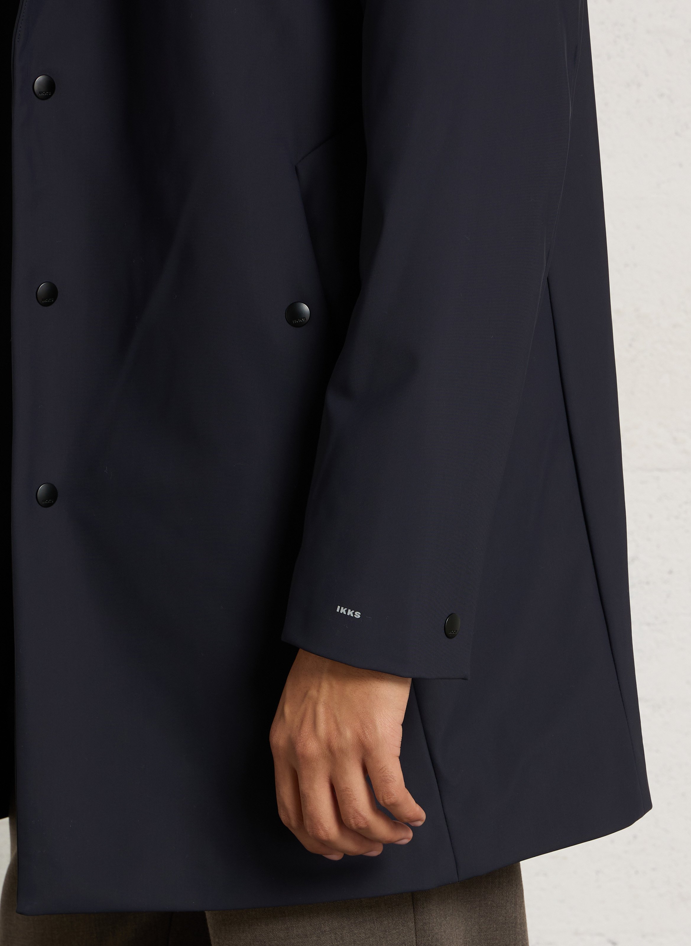 Parka 2-en-1 col tailleur IKKS Bleu