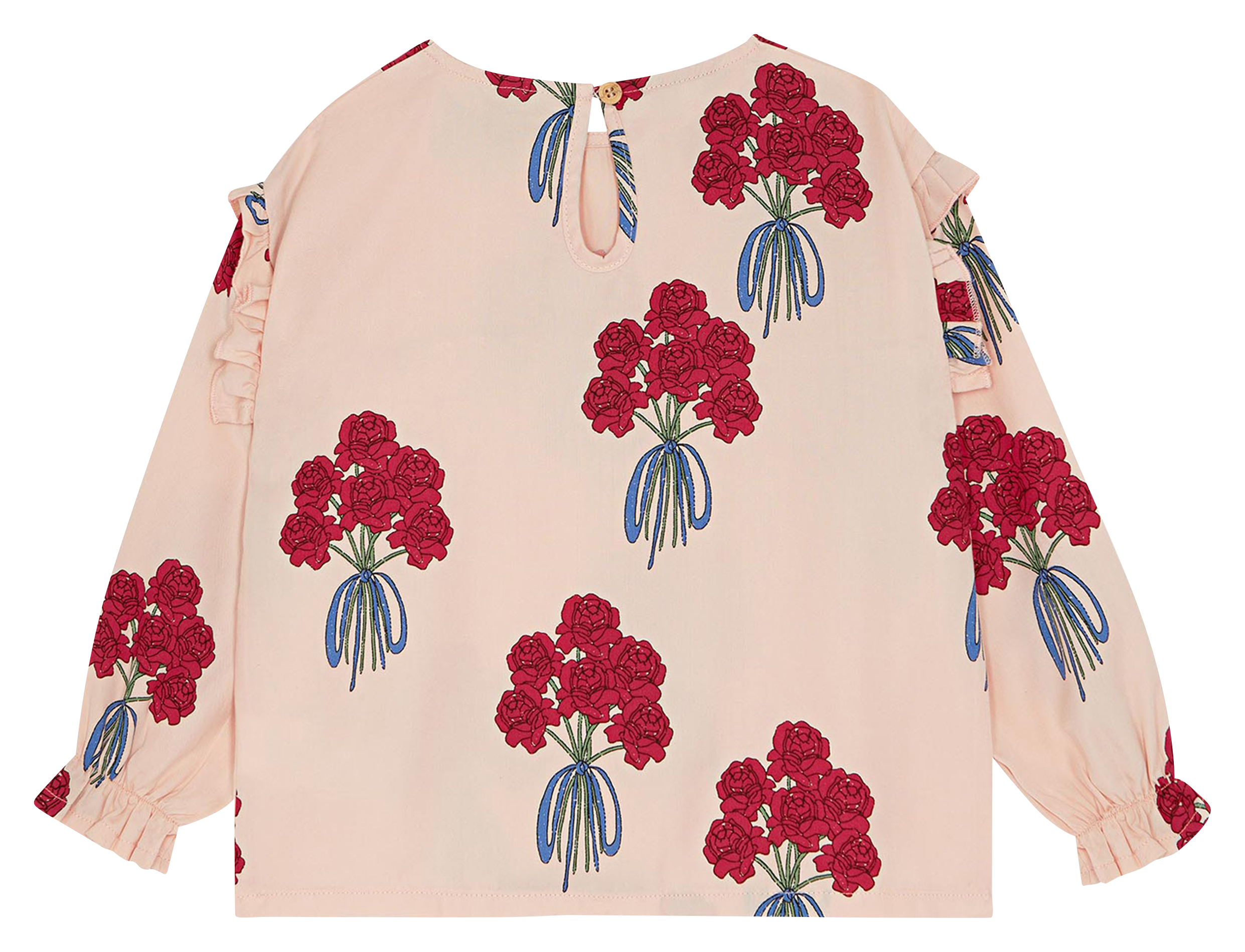 Blouse col rond imprimée  THE CAMPAMENTO Rose