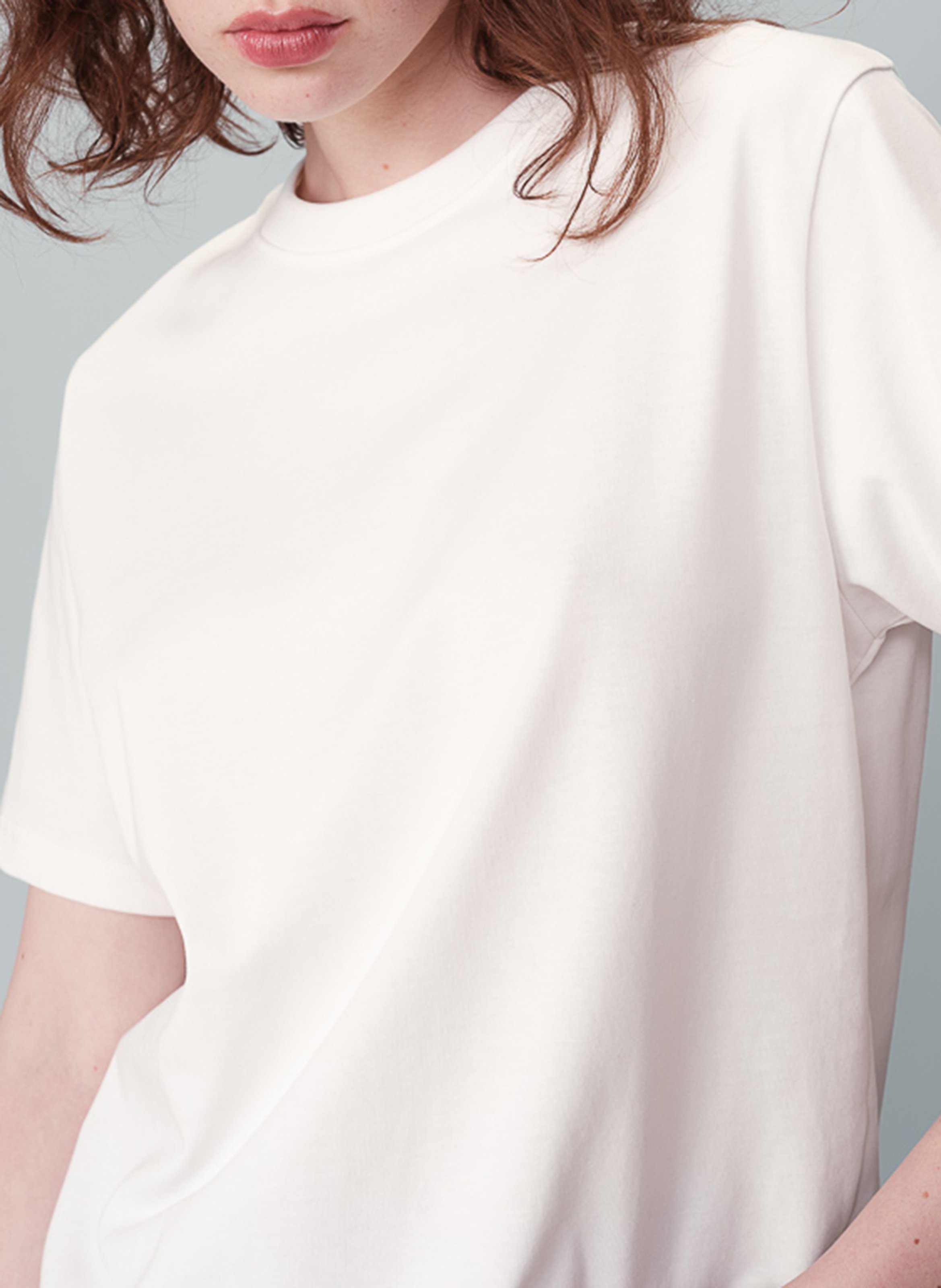 Tee-shirt oversize en coton GRACE ET MILA Blanc
