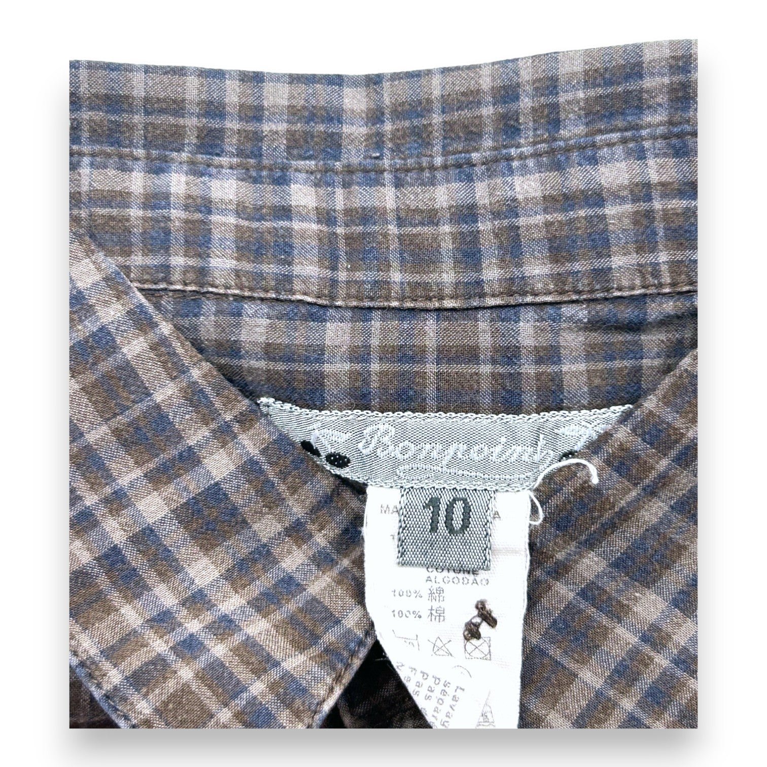 Brown children's shirt - 10 years BONPOINT - Seconde Main Brown