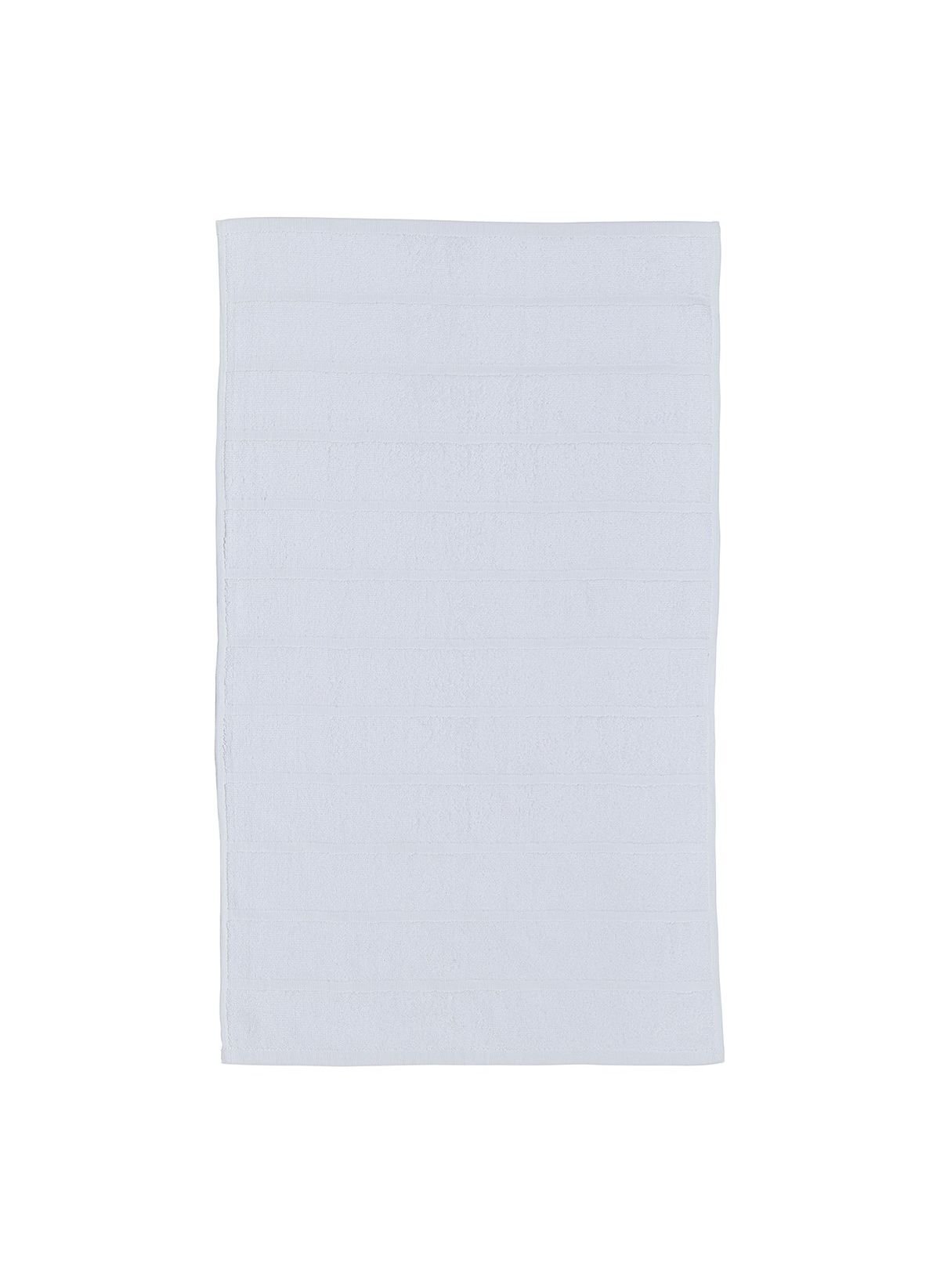 Solid color cotton bath mat TODAY LINGE DE MAISON White