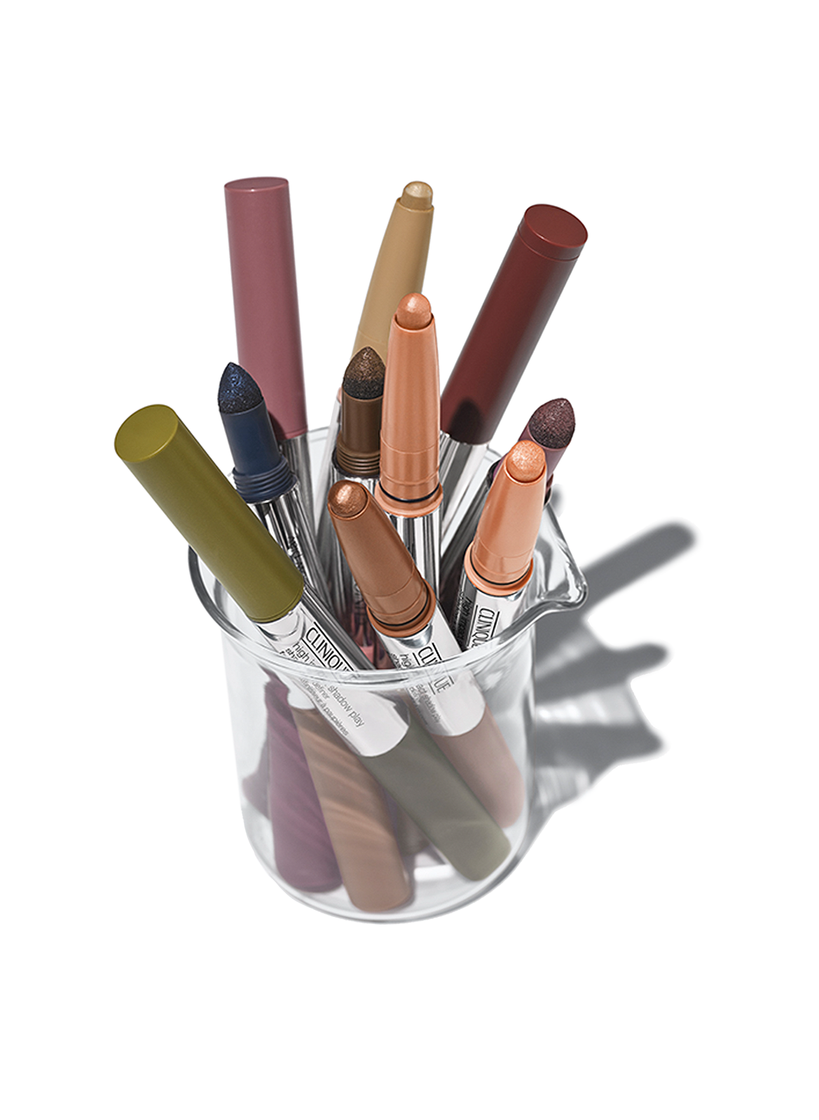 High Impact™ Shadow Play - Fards à paupières + Définisseur CLINIQUE Double latte