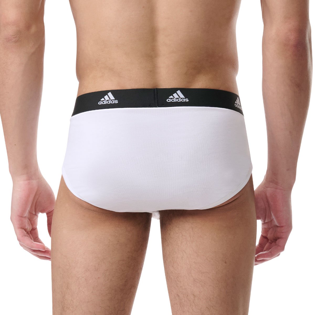 Active flex cotton boxer shorts, pack of 3 ADIDAS UNDERWEAR White