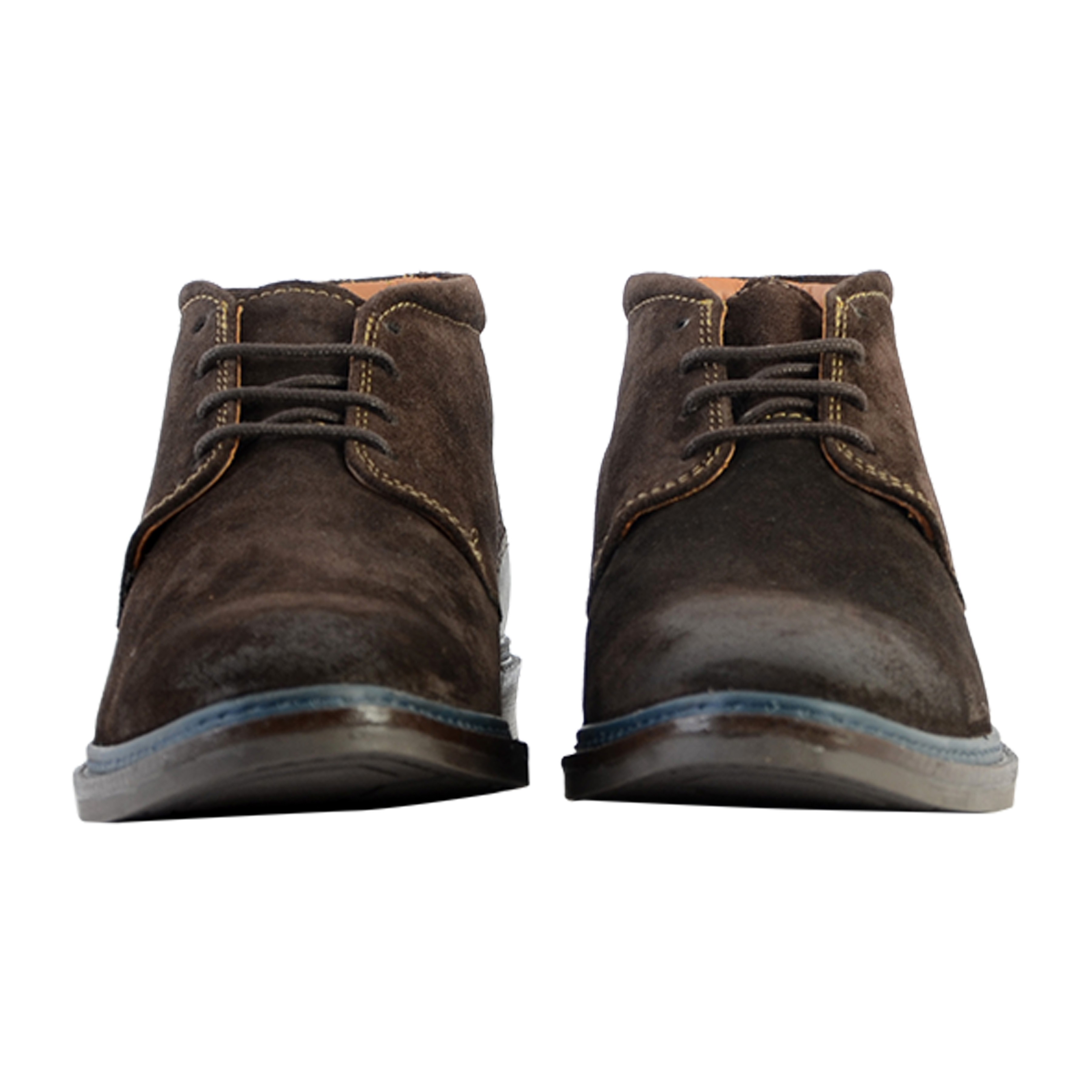 Leather ankle boot REDSKINS Brown