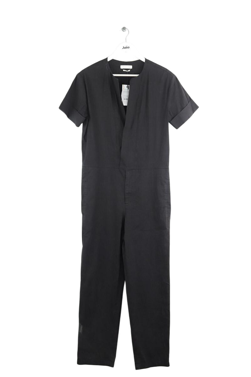 Cotton jumpsuit ISABEL MARANT ÉTOILE - SECONDE MAIN Black