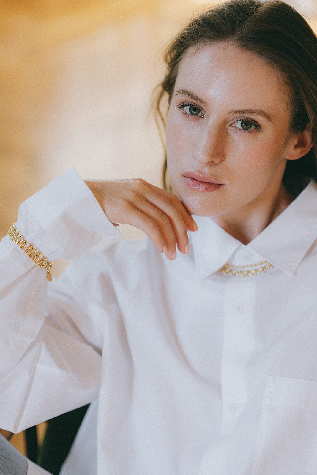 Fine gold necklace MONSIEUR SIMONE Golden