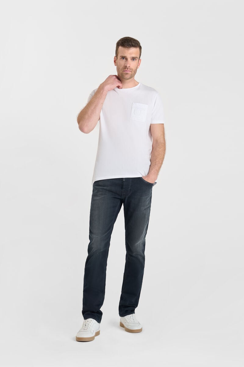 Slim stretch jeans, length 34 LE TEMPS DES CERISES Blue