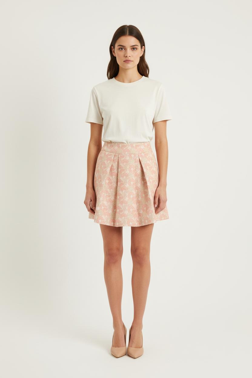 Short & midi skirt MAISON LEMOINE - Seconde main Pink