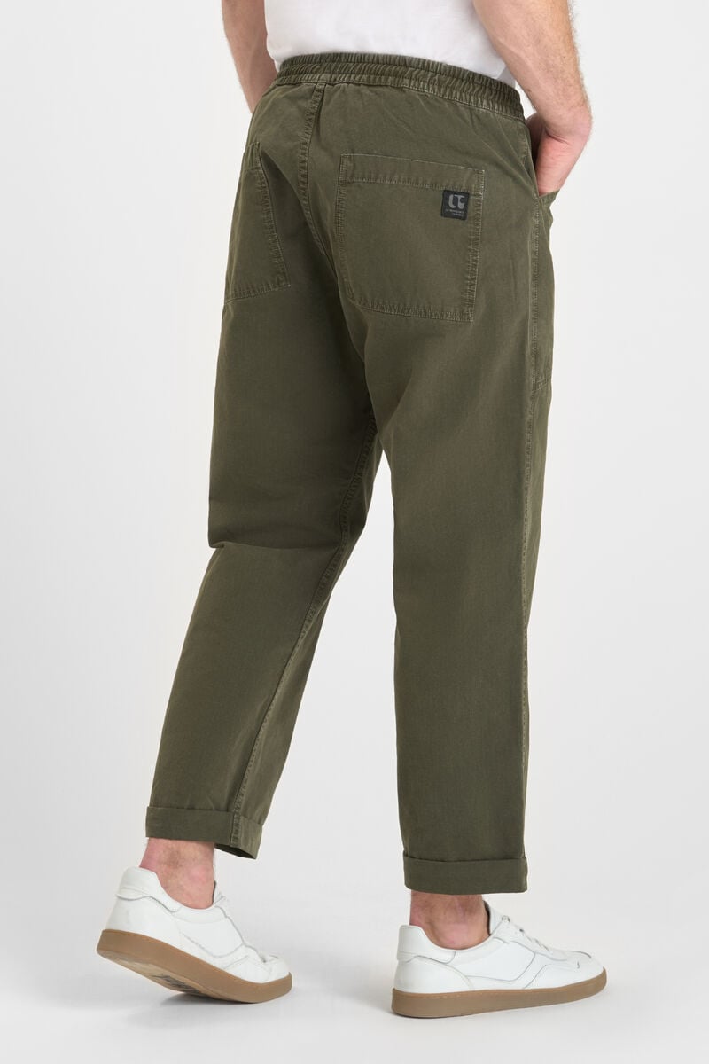 Loose, wide-leg pants LE TEMPS DES CERISES Khaki