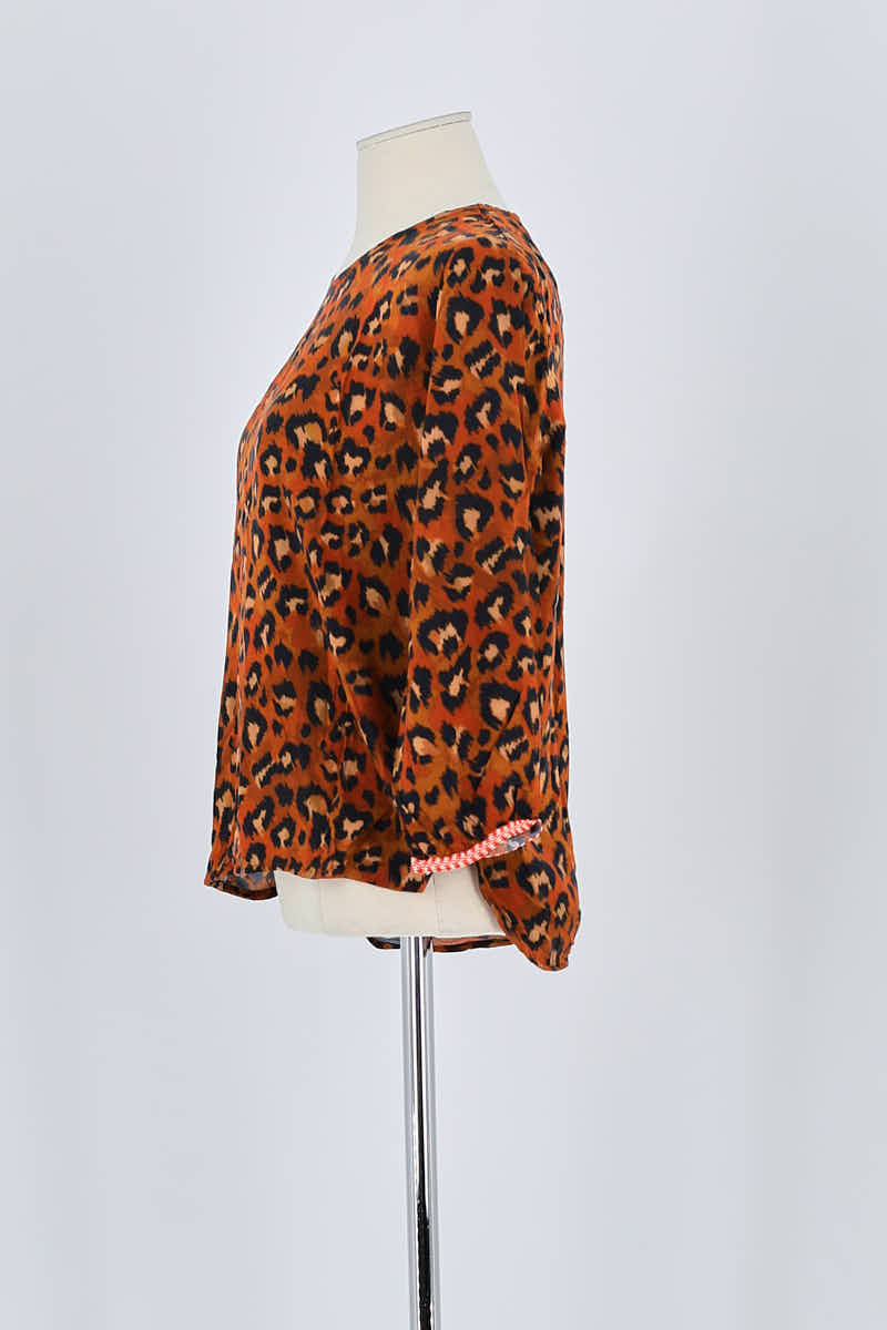 T-shirt BELLEROSE - Seconde Main Orange