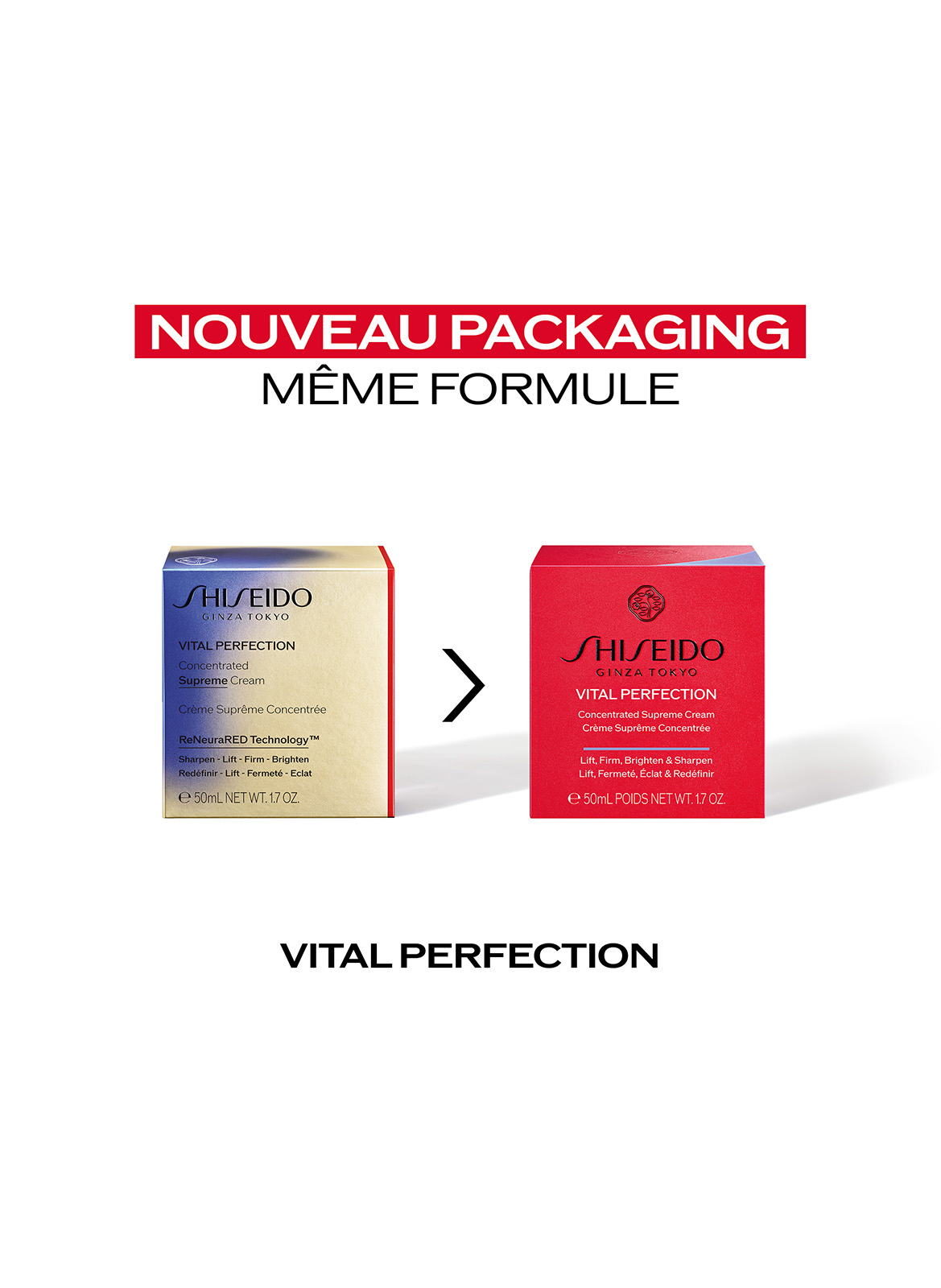 Crème Suprême Concentrée Vital Perfection SHISEIDO No color