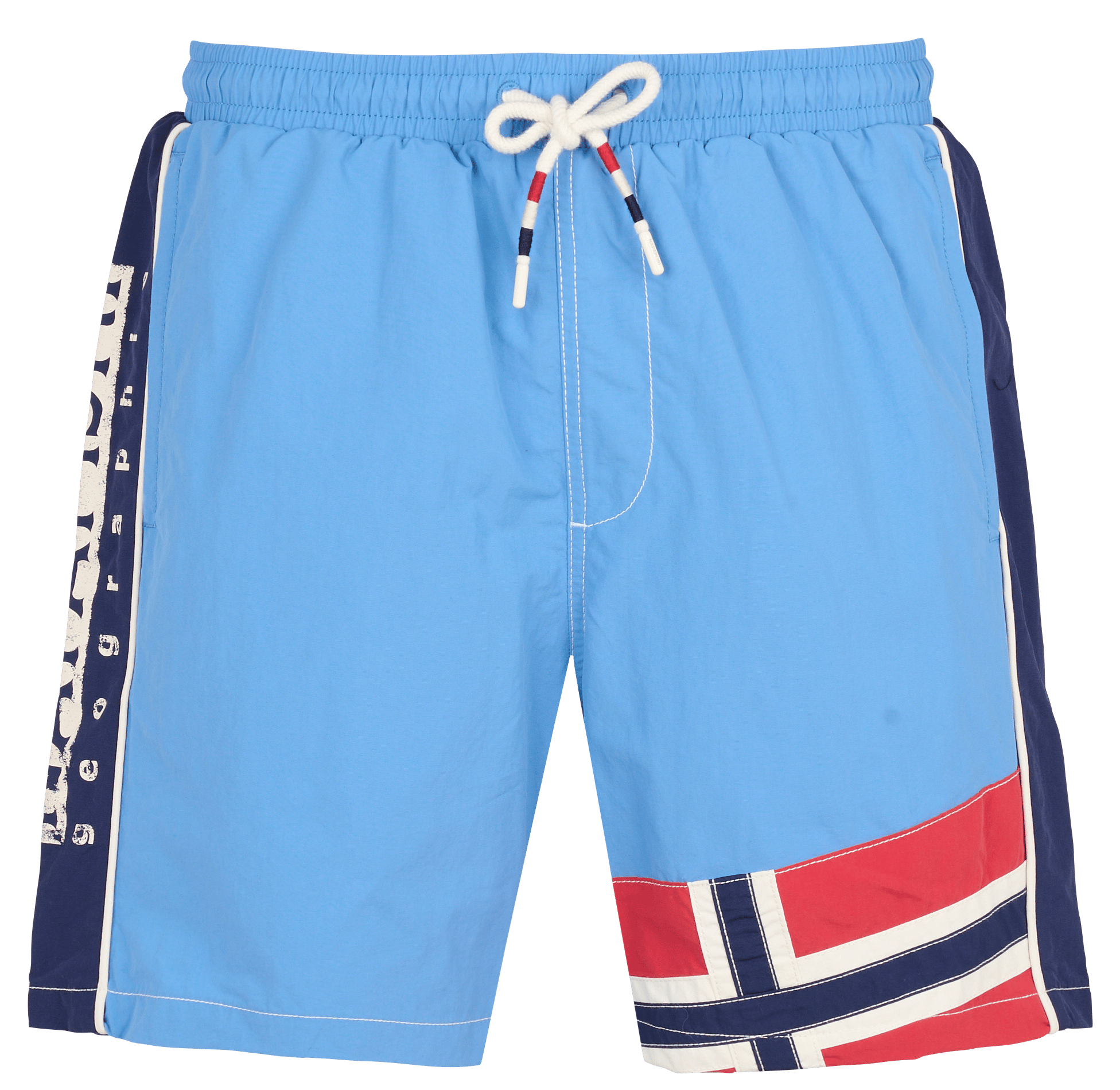 Short droit brodé NAPAPIJRI Bleu