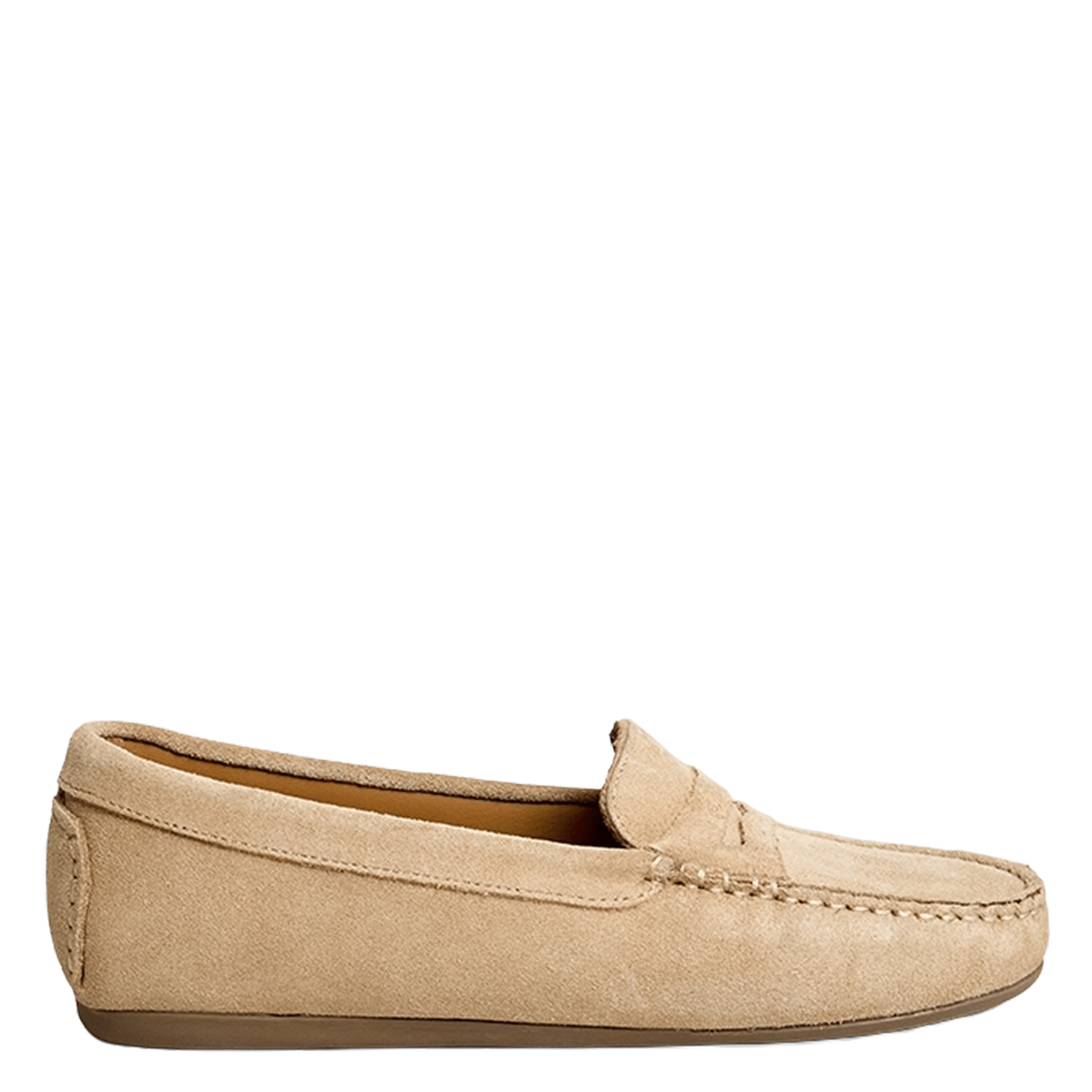 Mocassins en cuir JONAK Beige