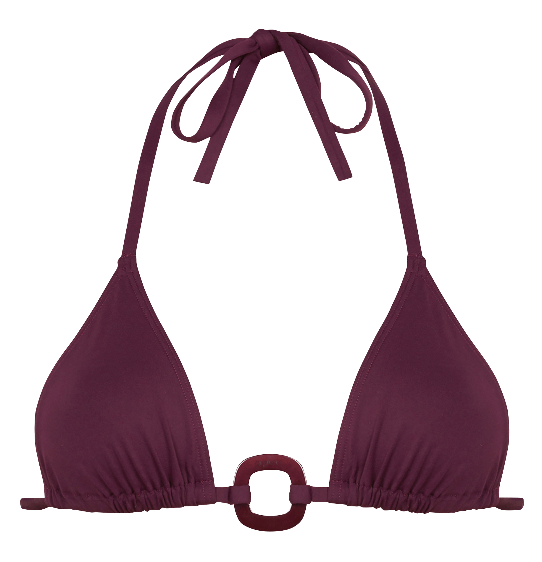 Triangle bikini top DNUD Plums