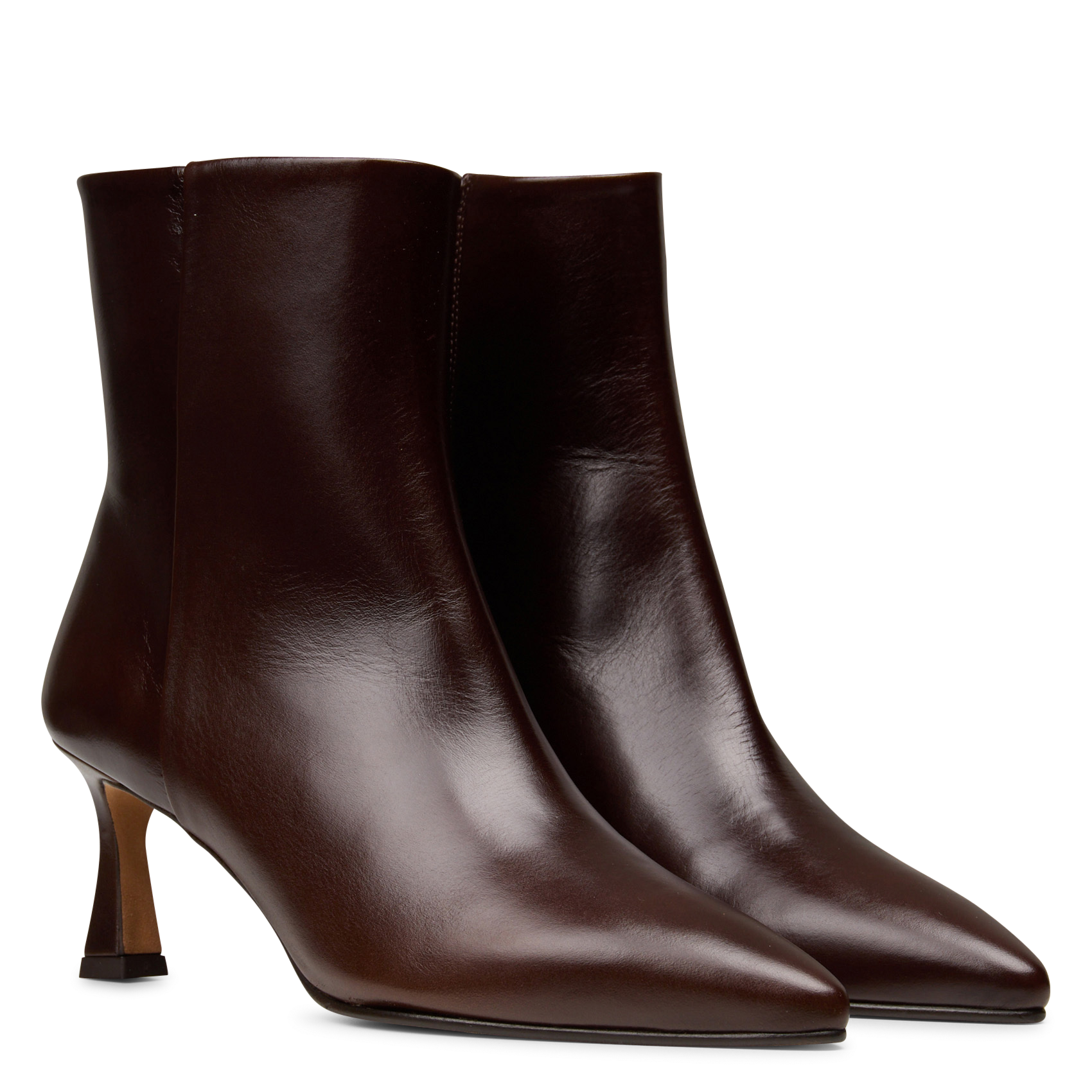 Lederstiefeletten BOBBIES Braun