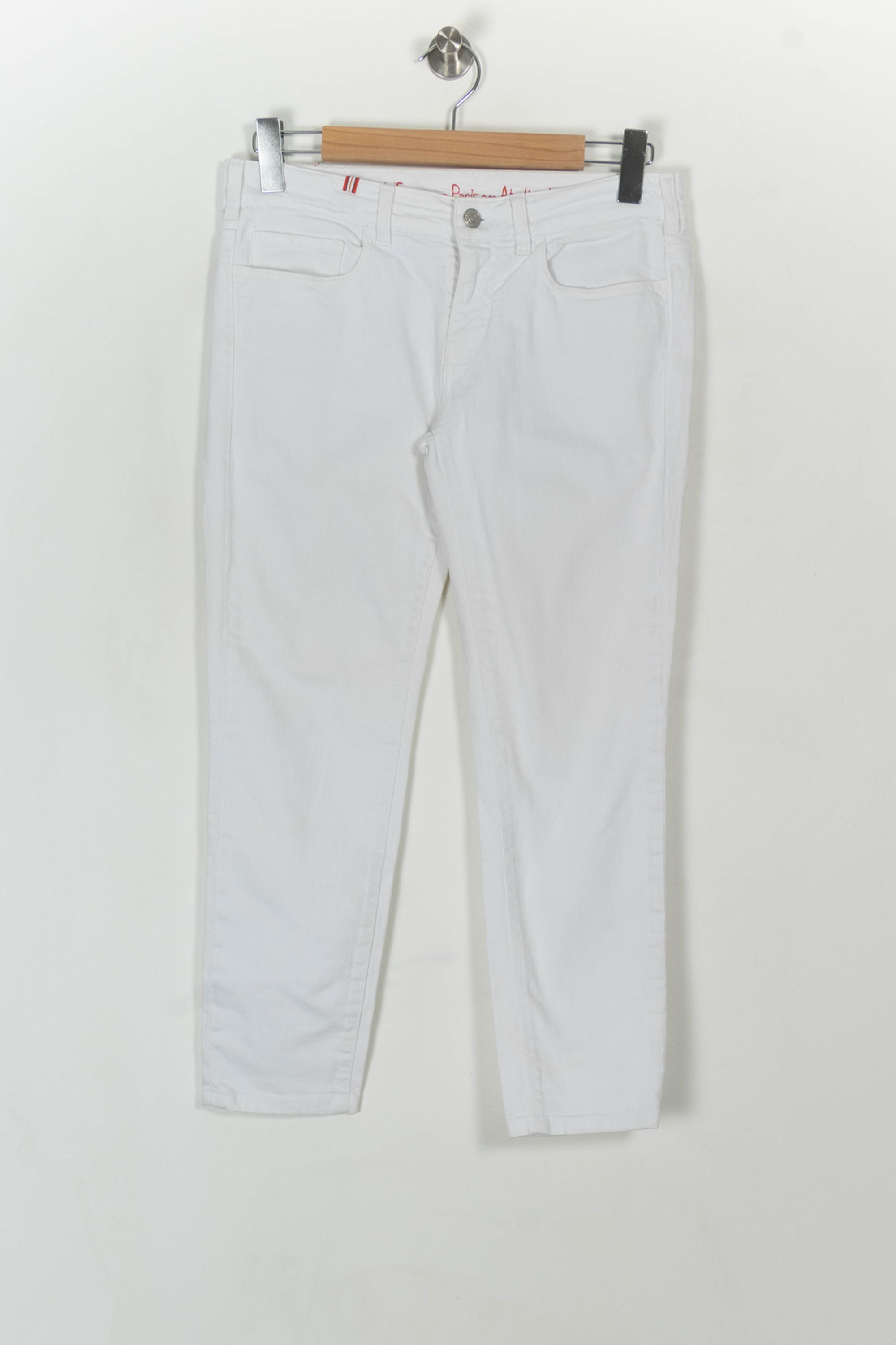 Jeans INES DE LA FRESSANGE - Seconde main White