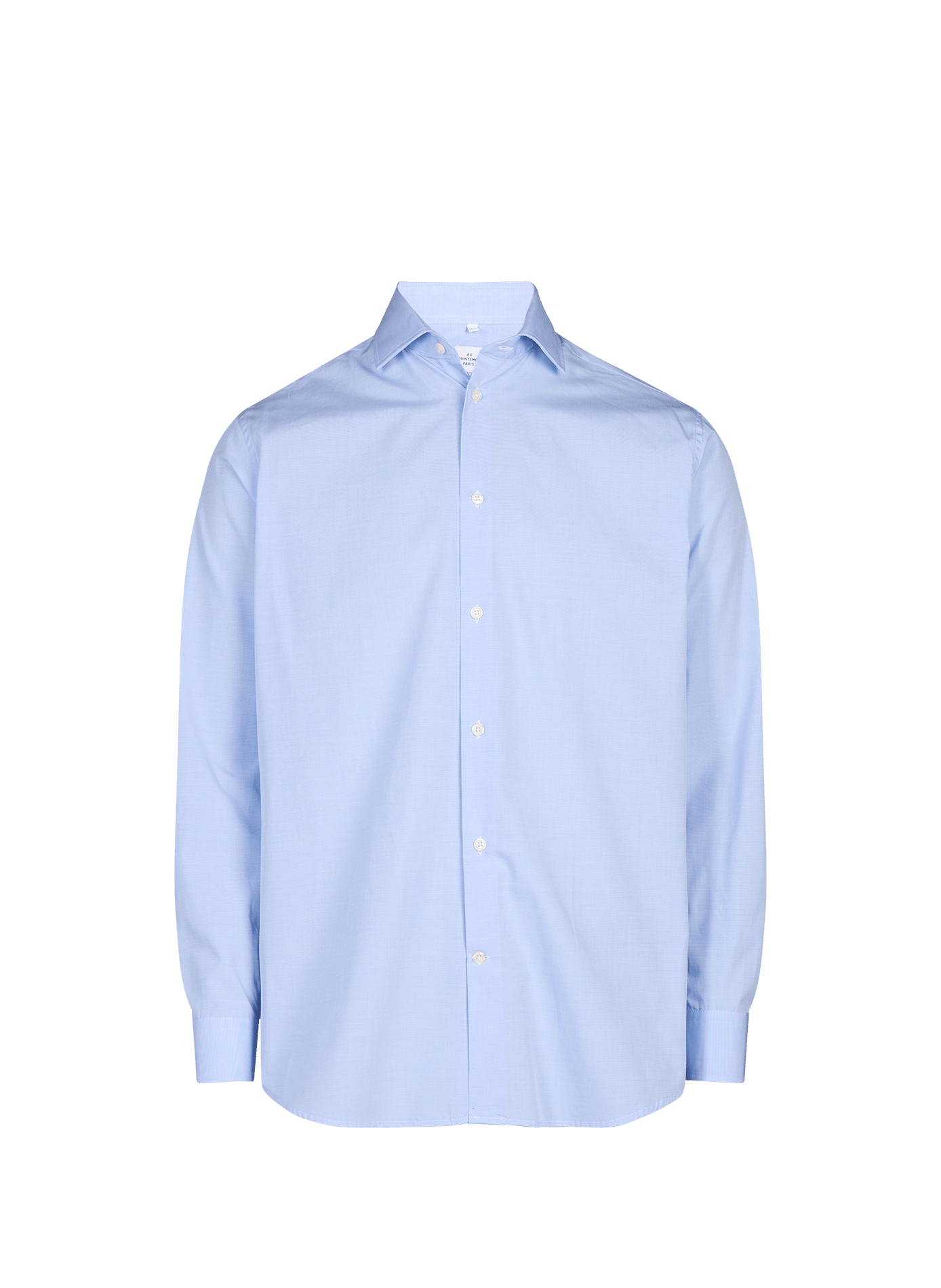 Straight-fit loti cotton shirt loti-d AU PRINTEMPS PARIS Blue