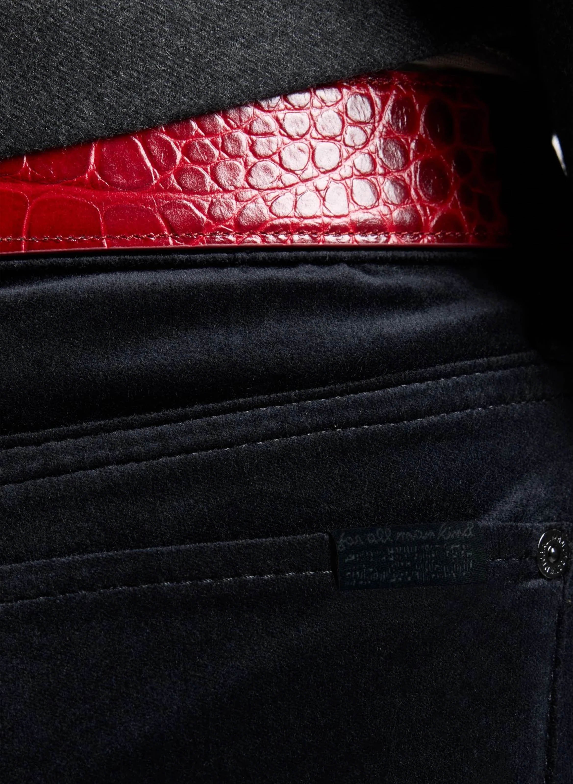 Flared cotton-blend jeans 7 FOR ALL MANKIND Black