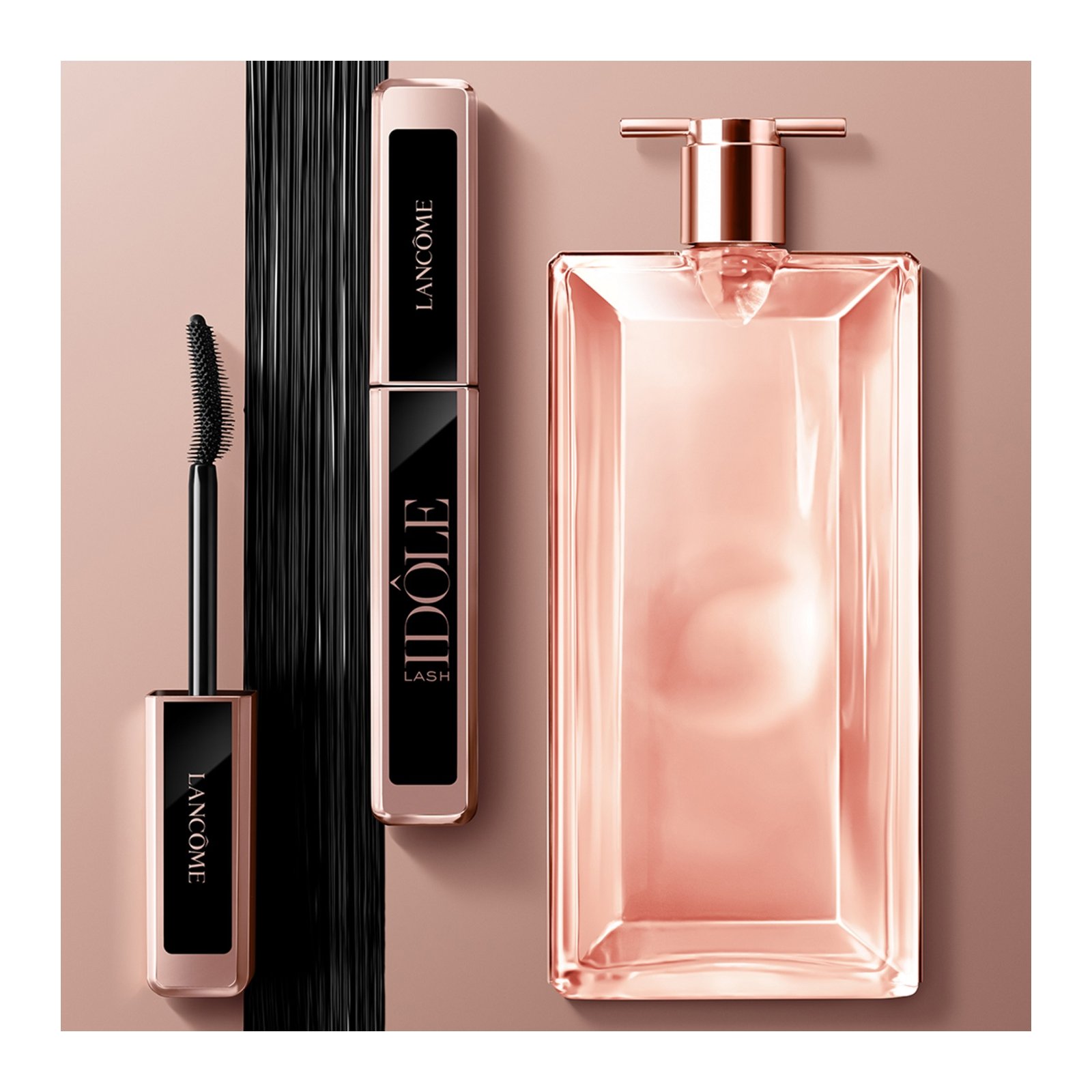 Lash Idôle Mascara - Volume-effect gebogen wimpers LANCÔME Noir