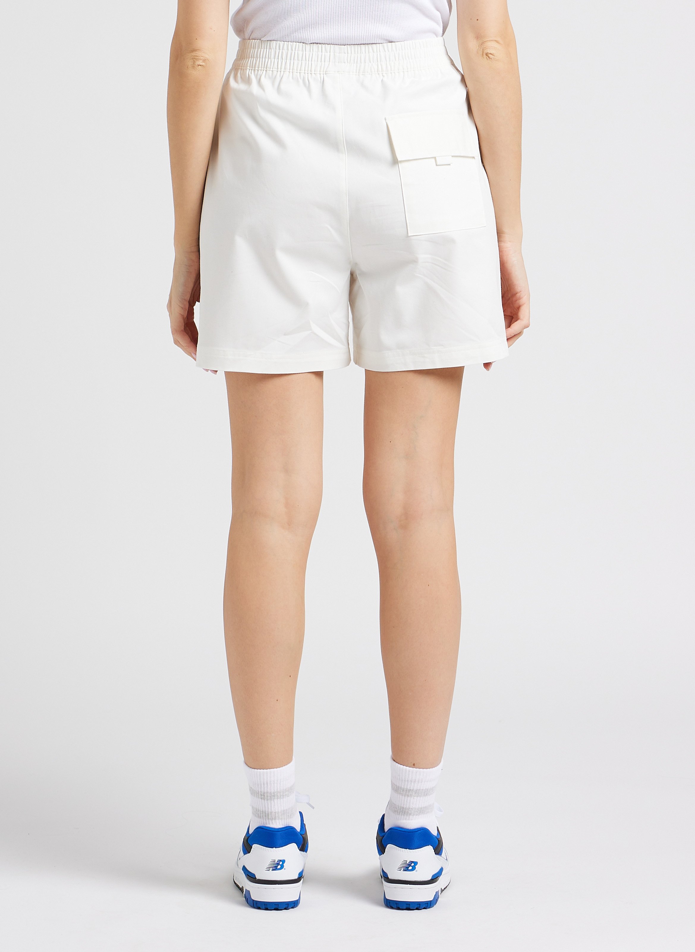 Recht short | katoenblend NEW BALANCE Wit