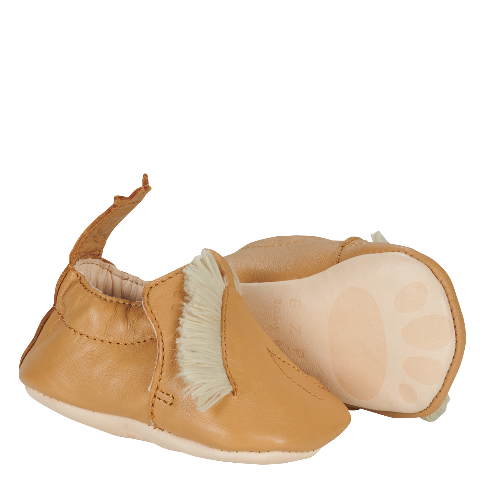 Chaussons en cuir EASY PEASY Jaune