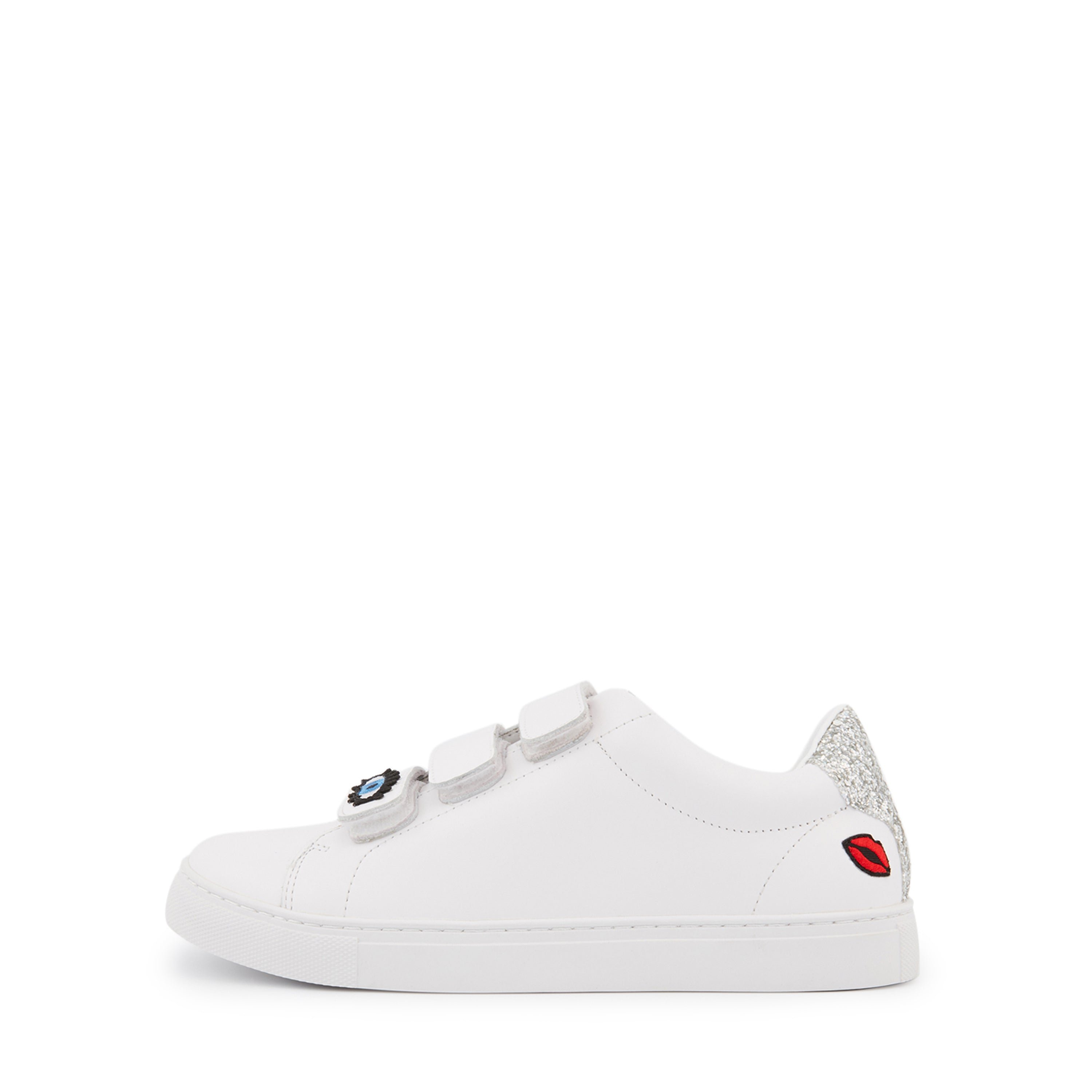 Leather sneakers BONS BAISERS PARIS White