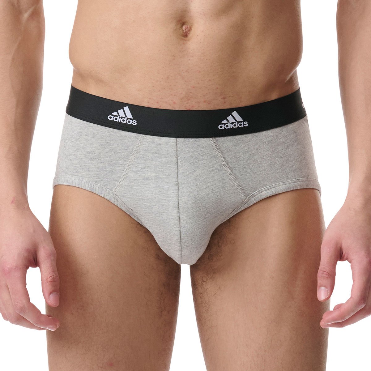 Active flex cotton boxer shorts, pack of 3 ADIDAS UNDERWEAR White