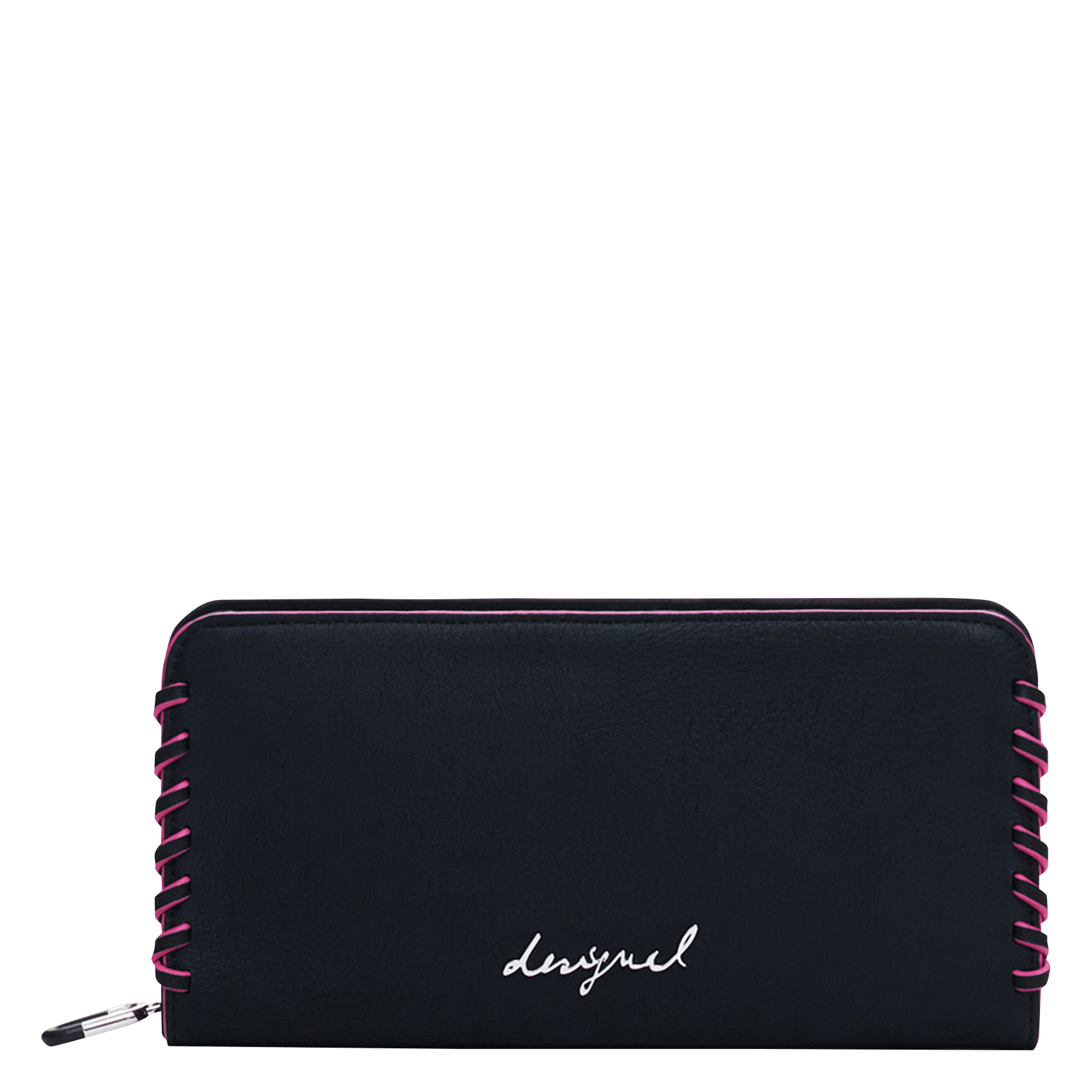 Portemonnaie in lederoptik Schwarz Desigual Damen Place des