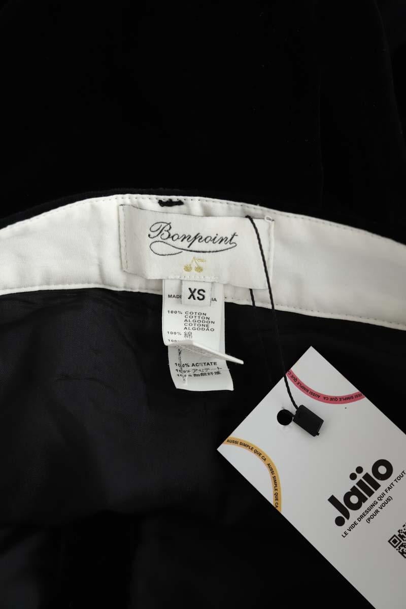 Velvet chino BONPOINT - Seconde Main Black