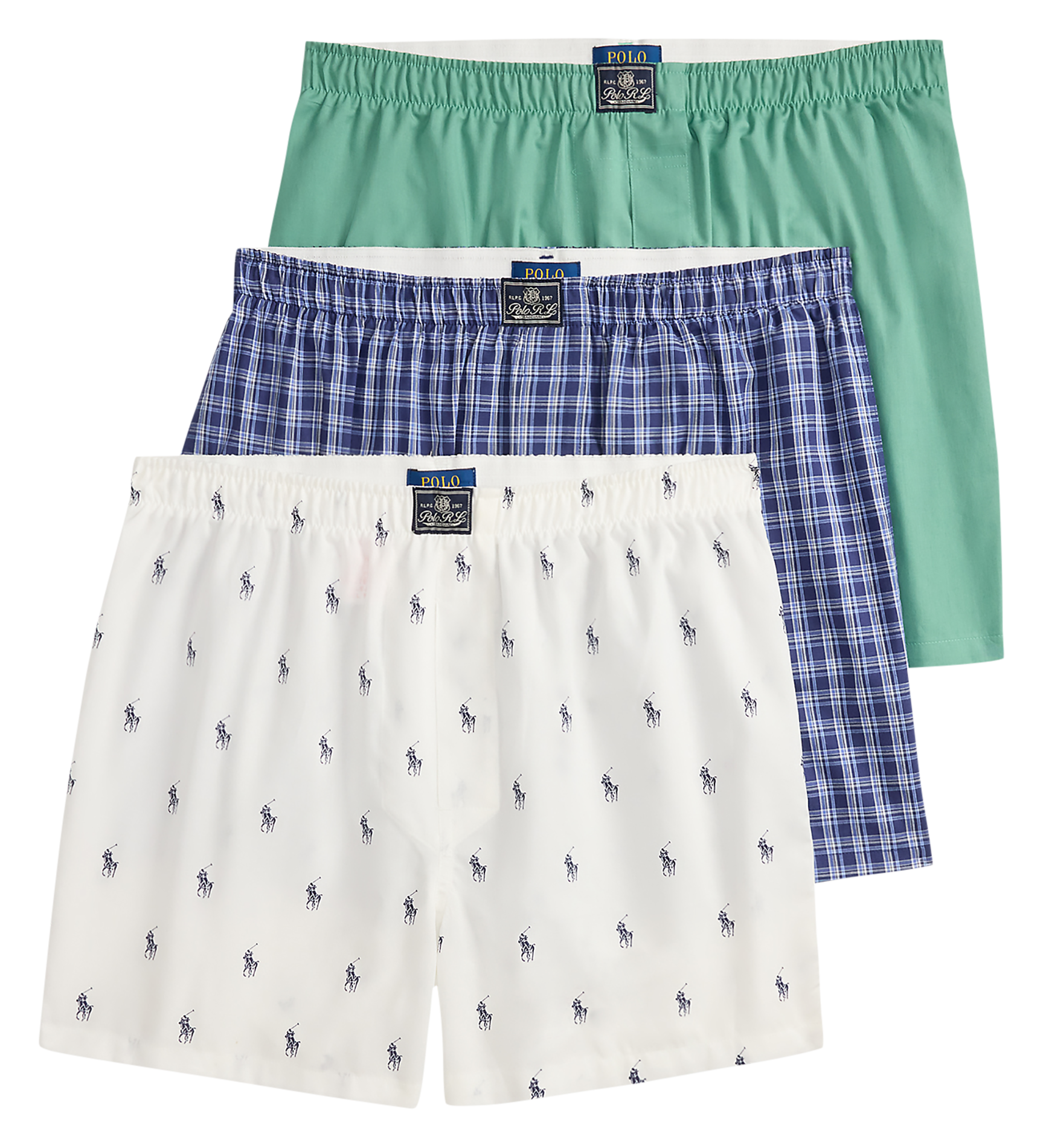 Pack of cotton boxers POLO RALPH LAUREN Multicolored