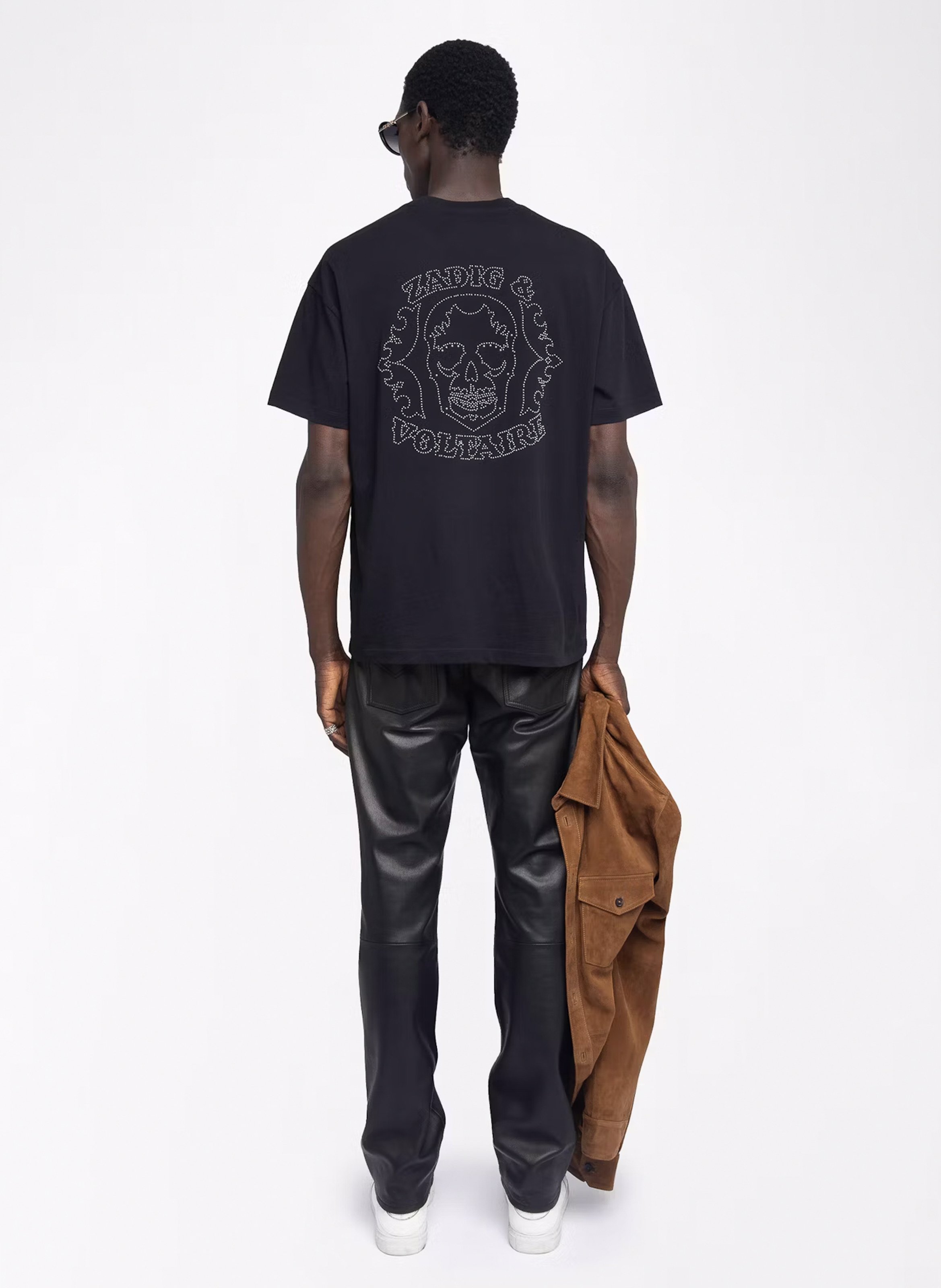 Tee-shirt oversize en coton ZADIG&VOLTAIRE Noir