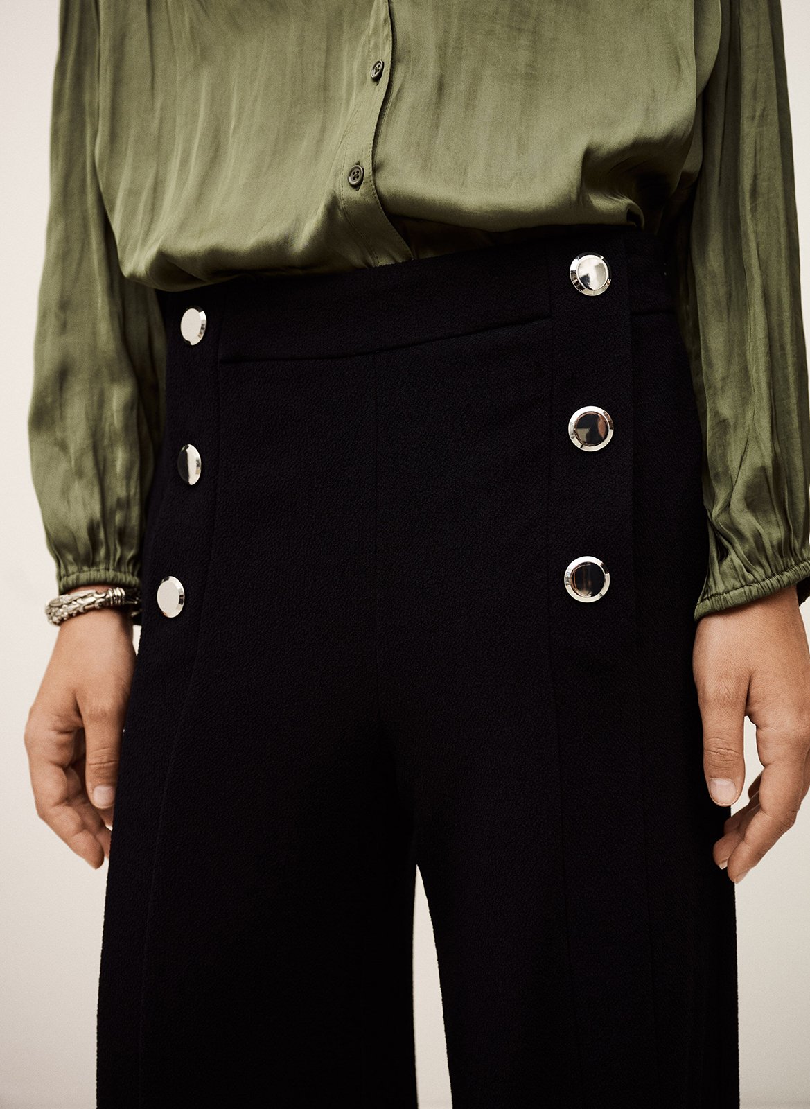 Wide trousers BA&SH Blue