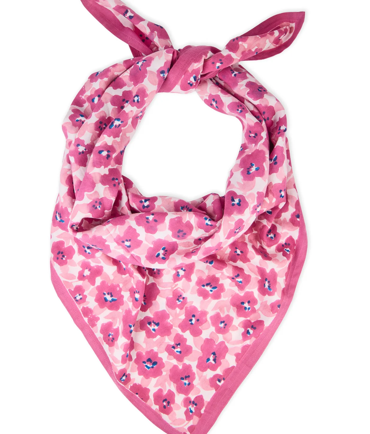 Adult printed posy scarf BINDI ATELIER Pink