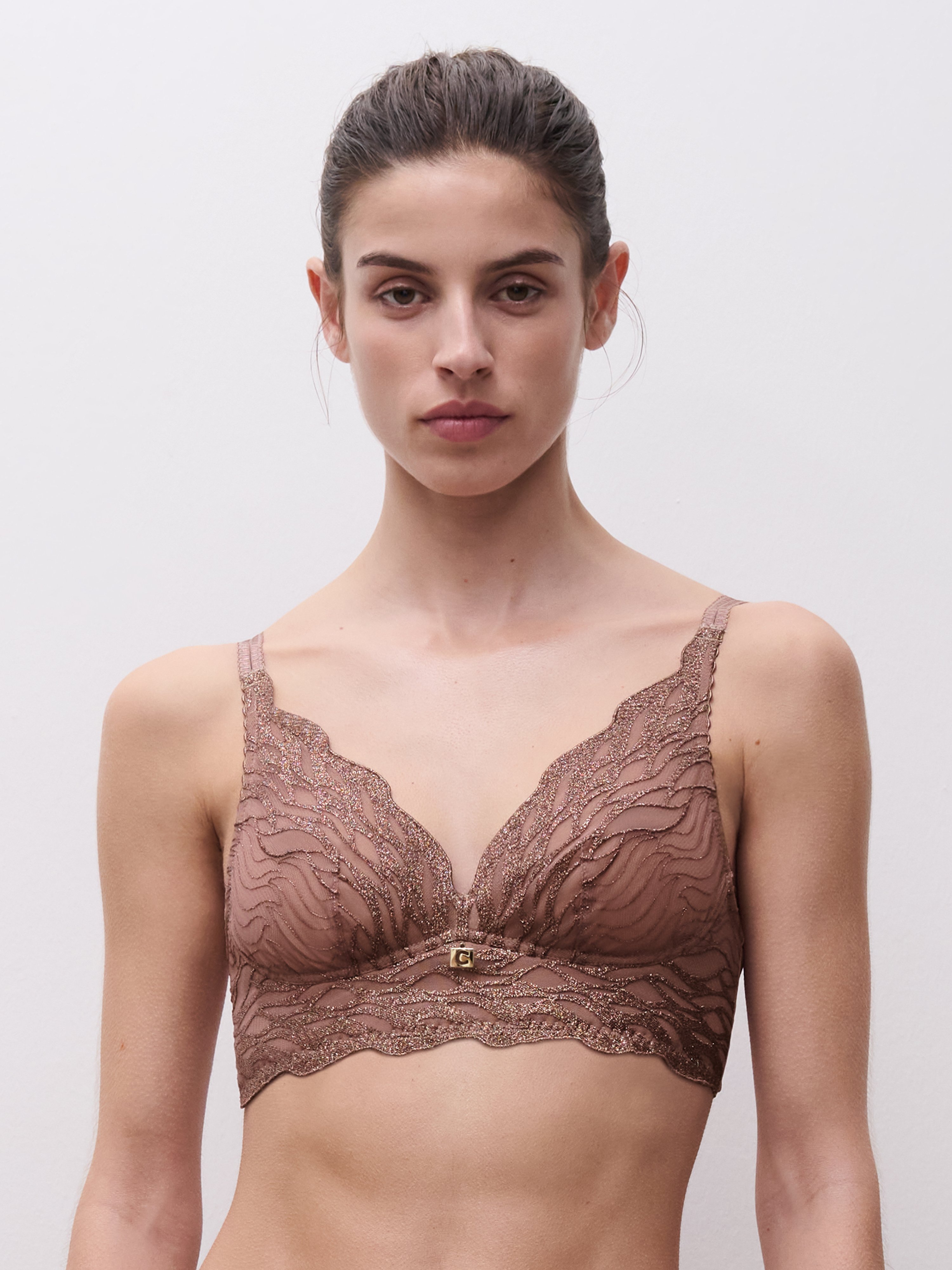 Non-wired support bra CHANTELLE Multicolored