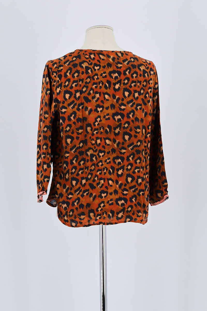 T-shirt BELLEROSE - Seconde Main Orange