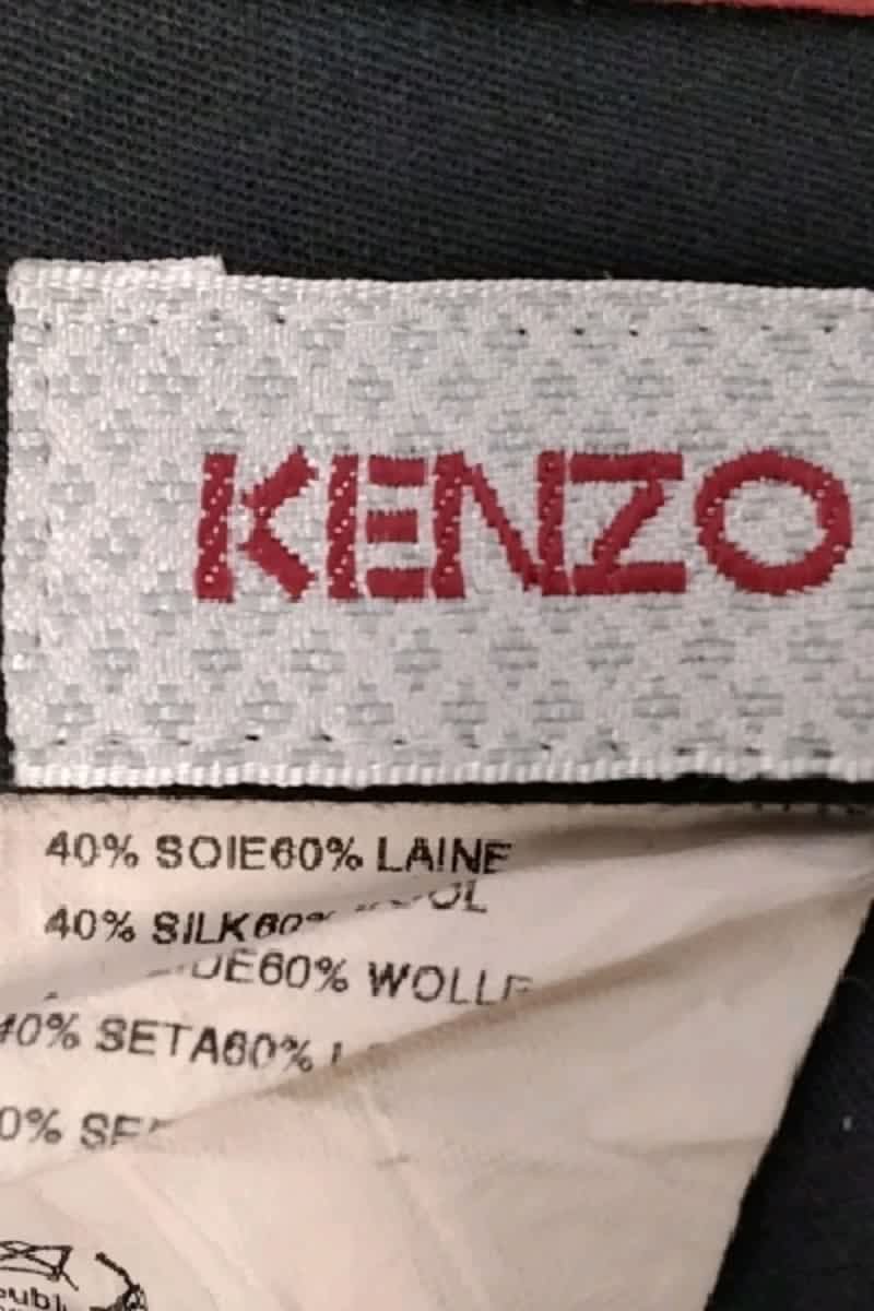 Carrot trousers KENZO - SECONDE MAIN Black