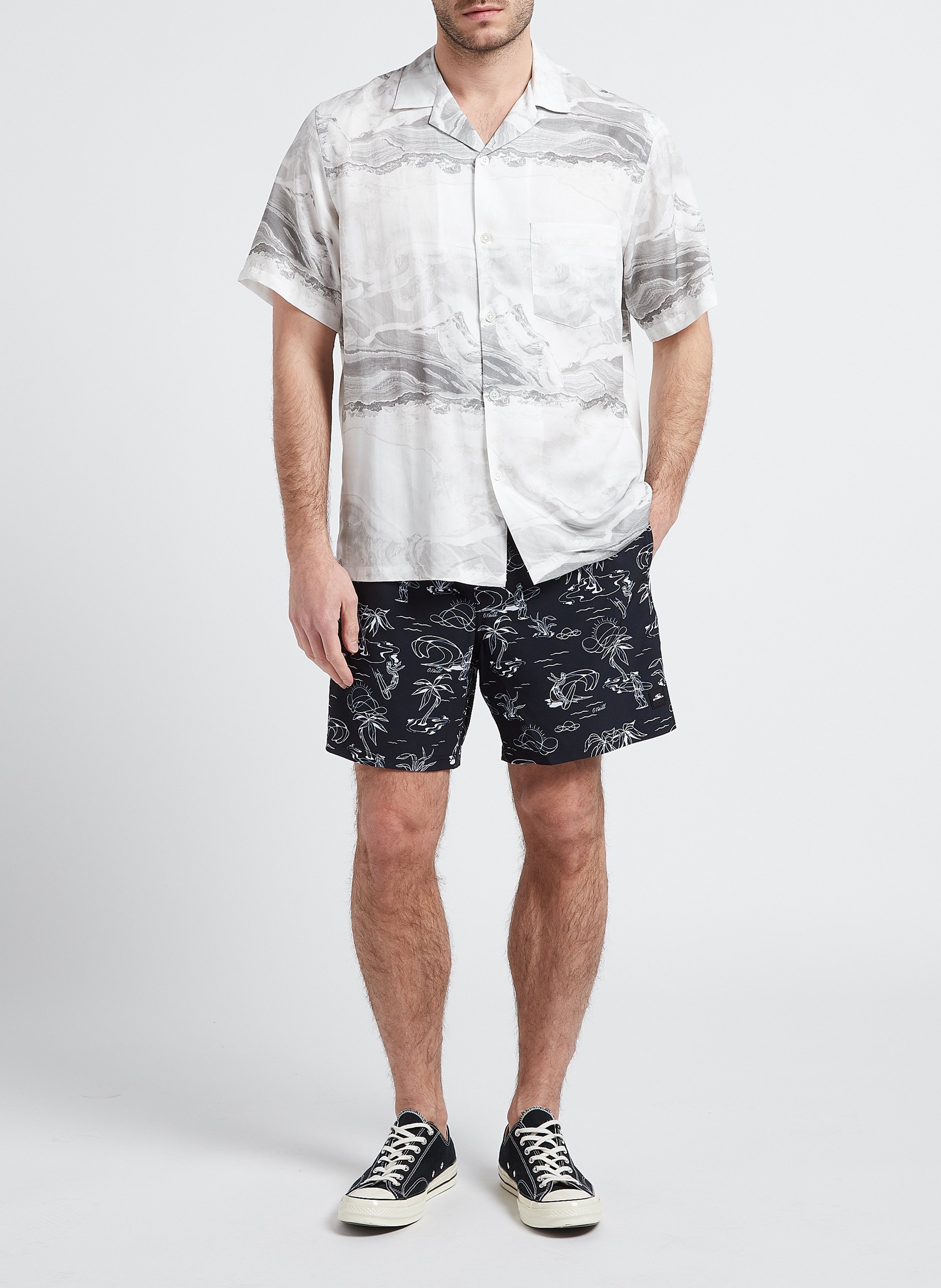 Badeshorts mit Print O NEILL Schwarz