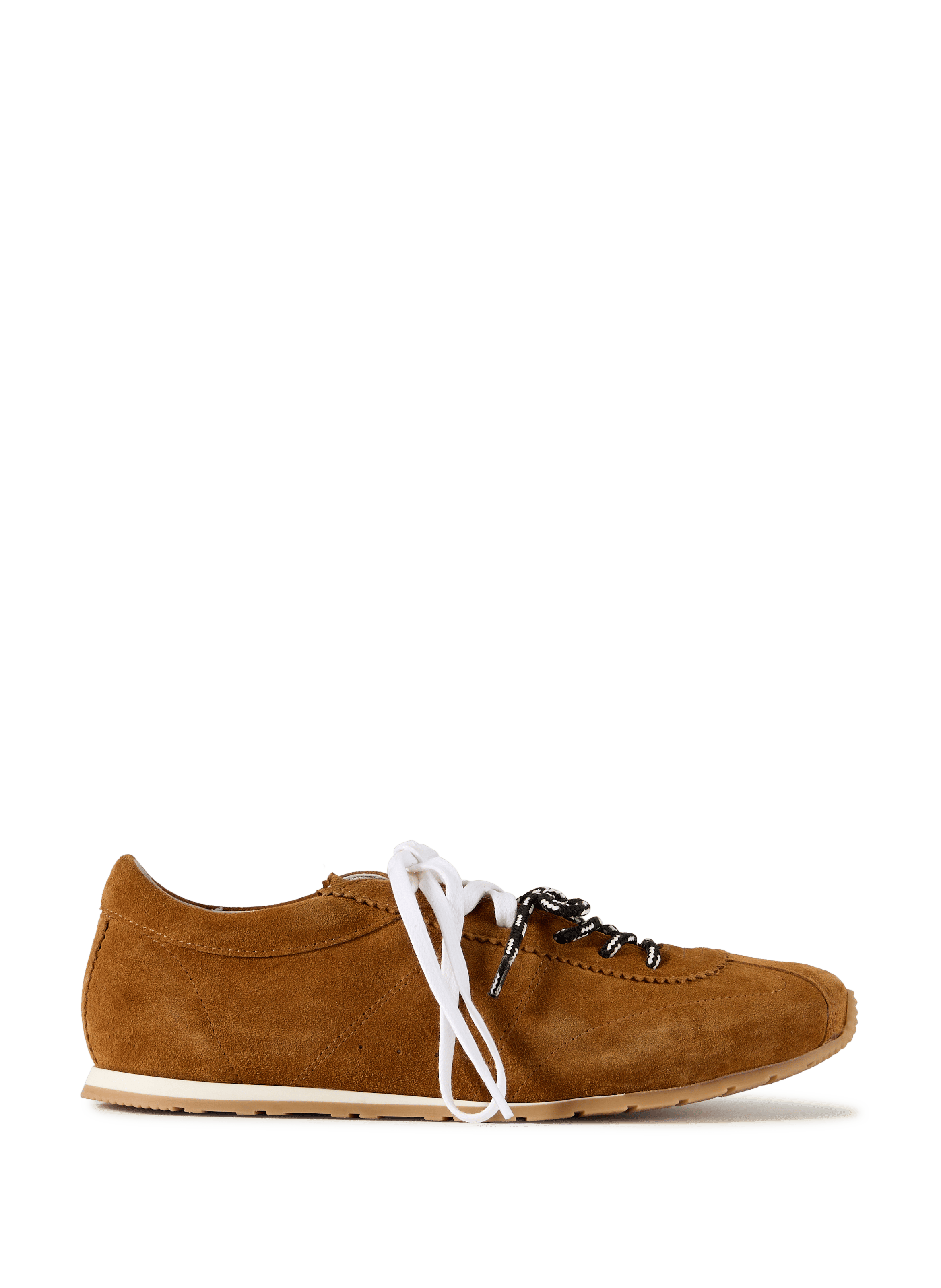 Baskets basses en cuir métallisé SAISON 1865 Bruin