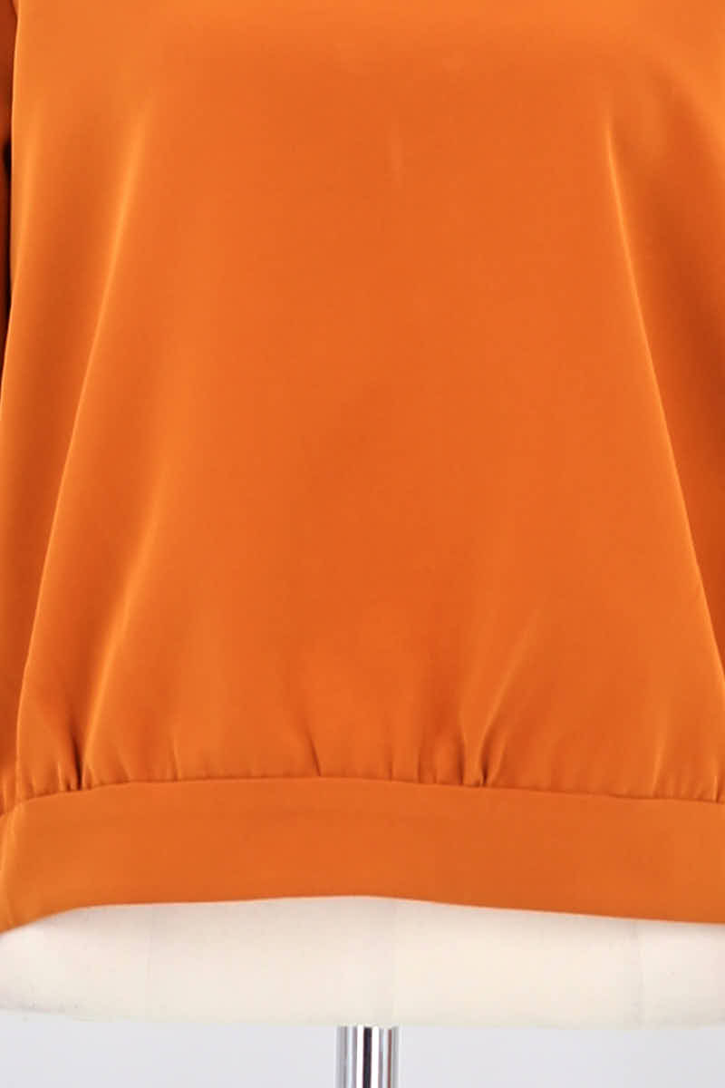 Blouse TARA JARMON - Seconde Main Orange