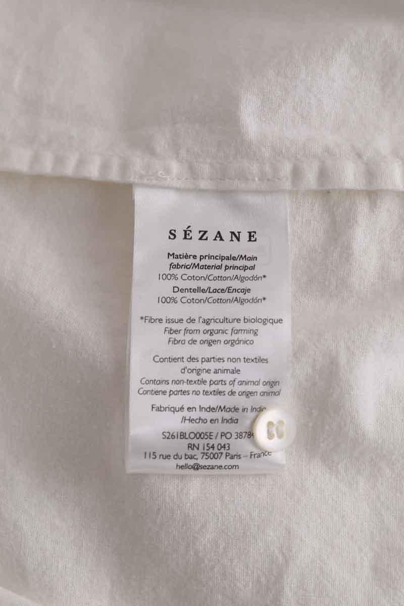Blouse SEZANE - Seconde main Blanc