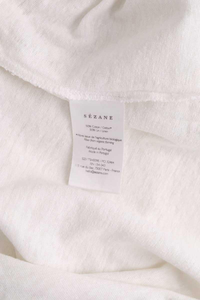 T-shirt SEZANE - Seconde main Blanc