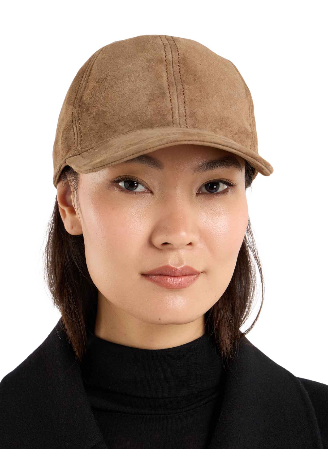 Leather cap SAISON 1865 Grey