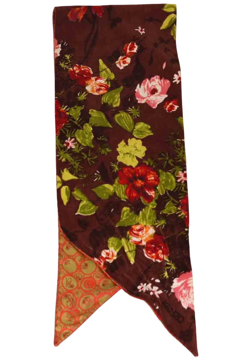 Scarf KENZO - SECONDE MAIN Brown